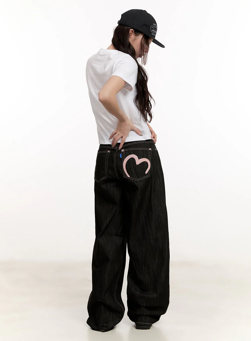 Trinity Stitched Baggy Jeans CM510 - Image 6
