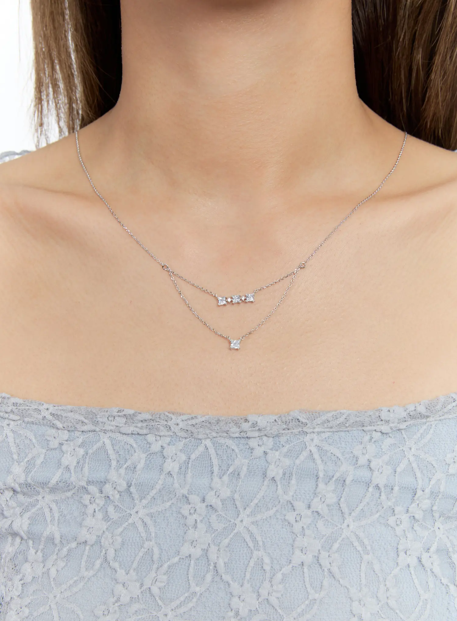 Trio Beadline Necklace IS517 - Image 4