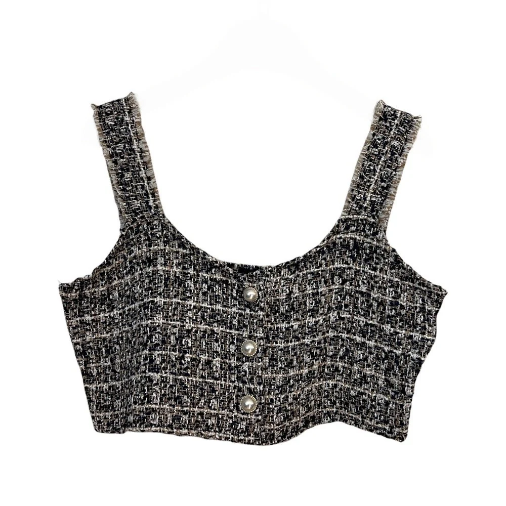 Tweed Bustier #1210o182 - Image 7