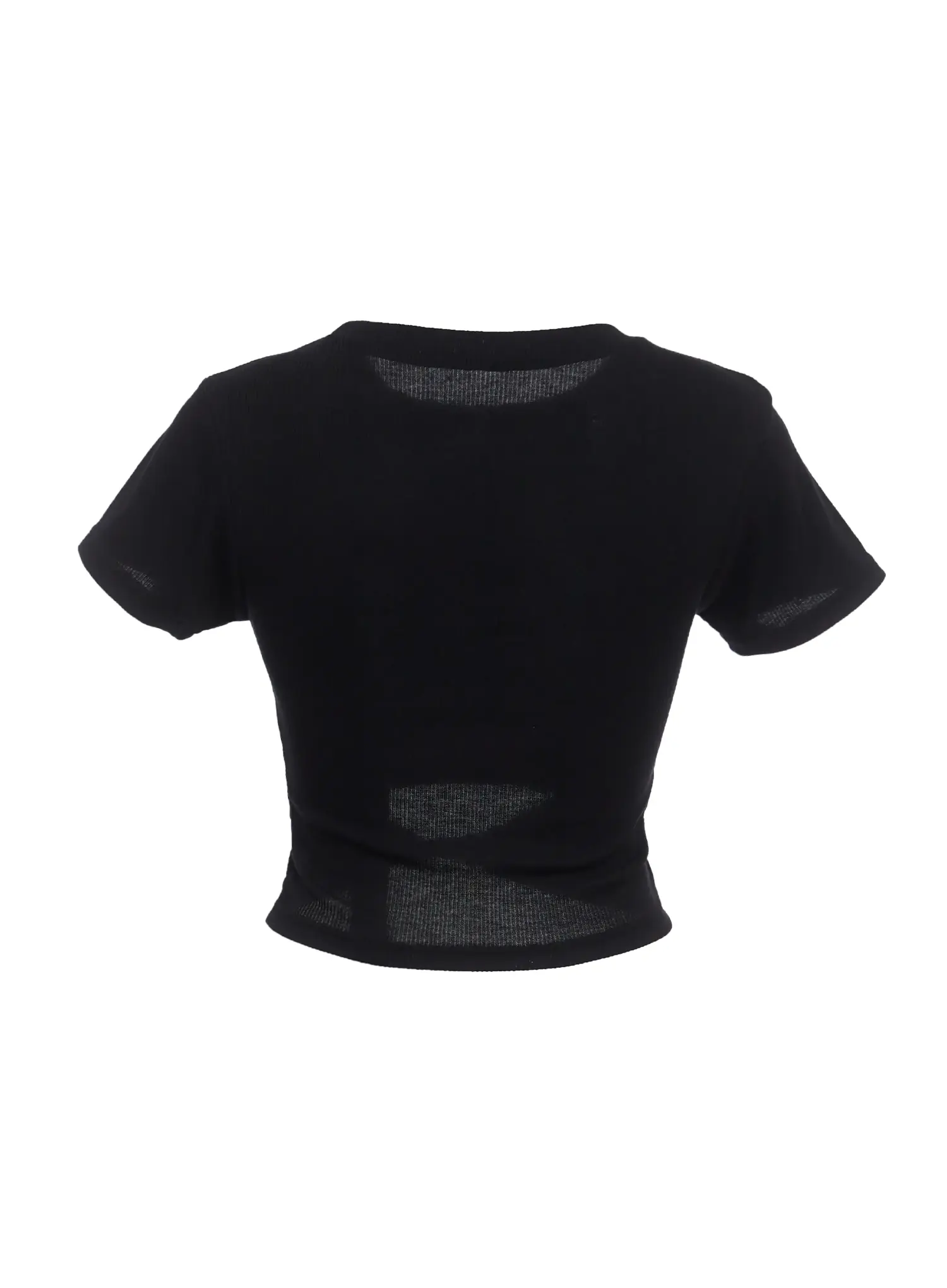 Twisted Knot Front Cropped Tee IC503 - Image 3