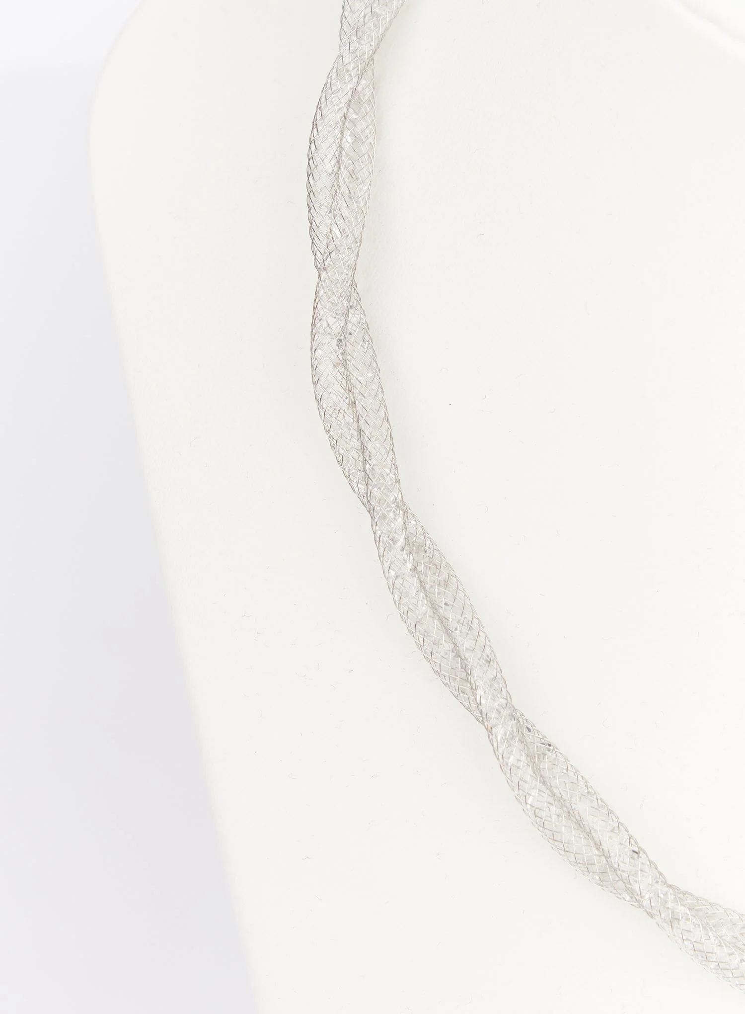 Twisted Sparkle Necklace CM519 - Image 12