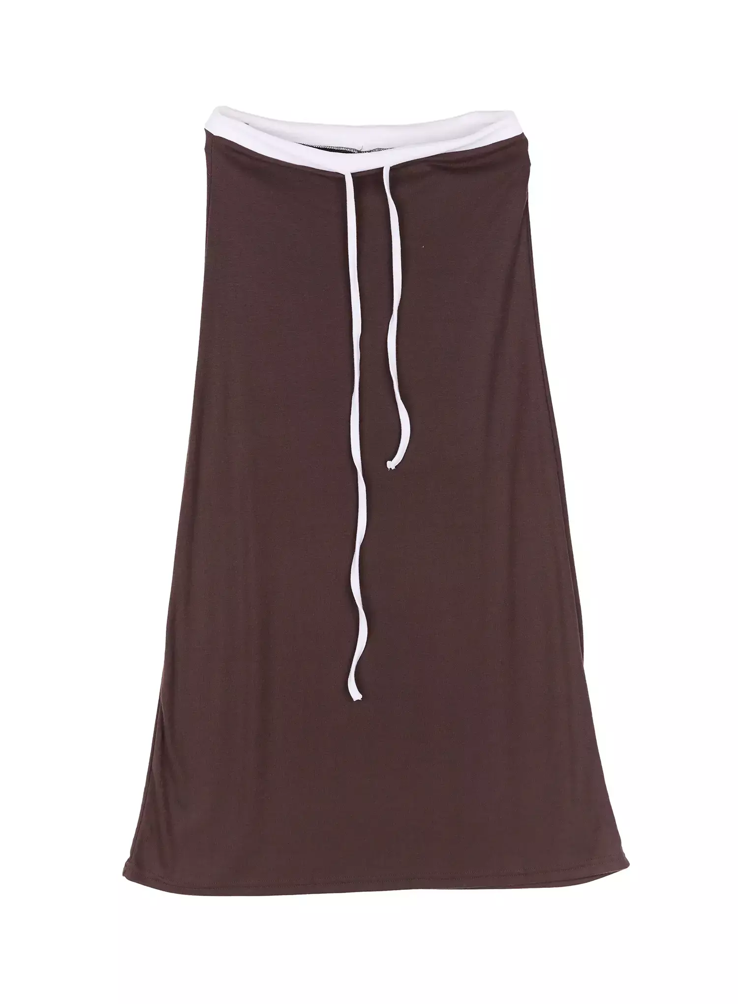 Two-Tone Comfy Maxi Skirt IU523 - Image 17