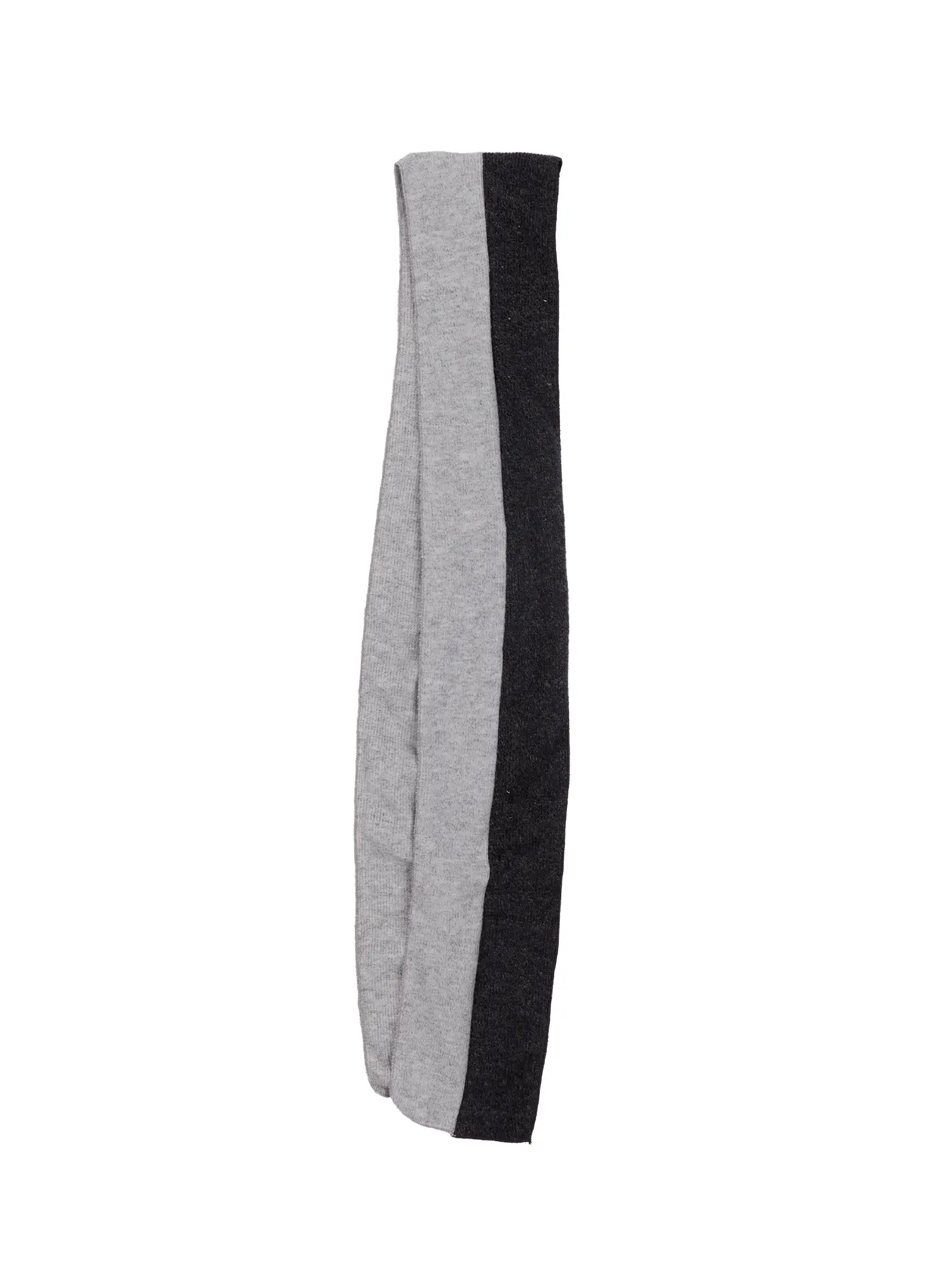 Two-Tone Knit Scarf CF510 - Image 8