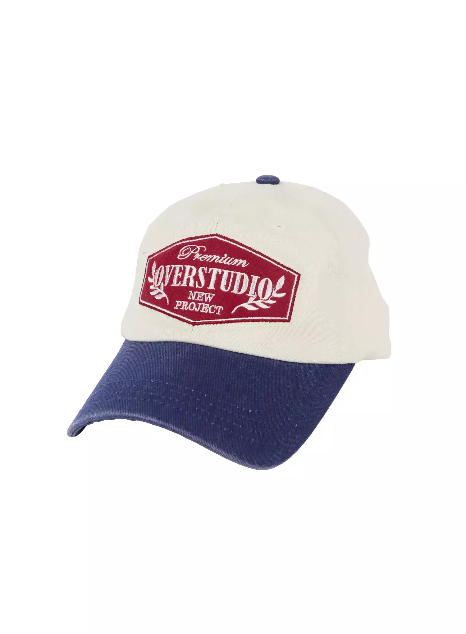 Two-Tone Lettering Baseball Cap IM519 - Image 12