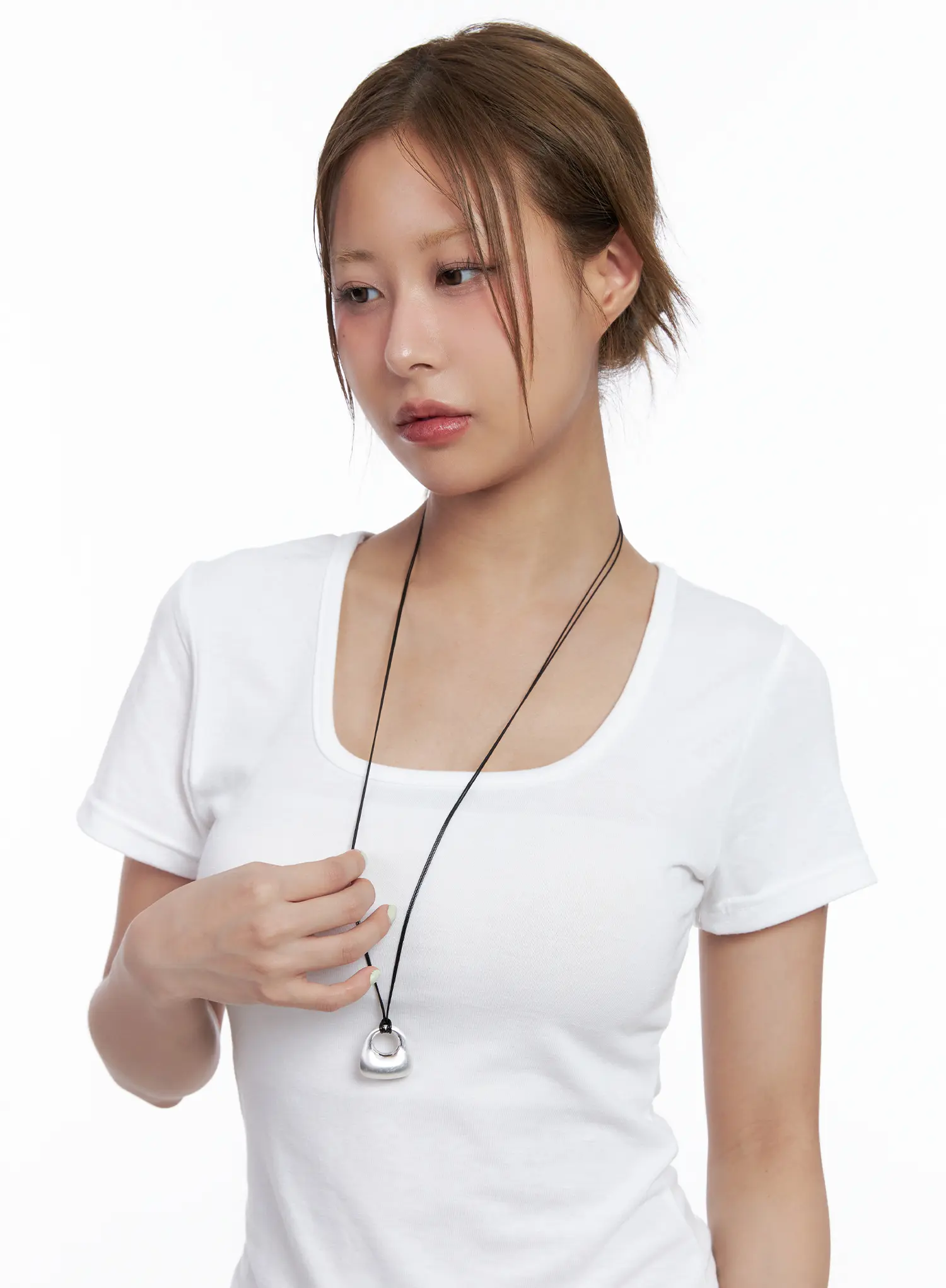 Two-Way Charm Pendant Necklace CL514 - Image 2