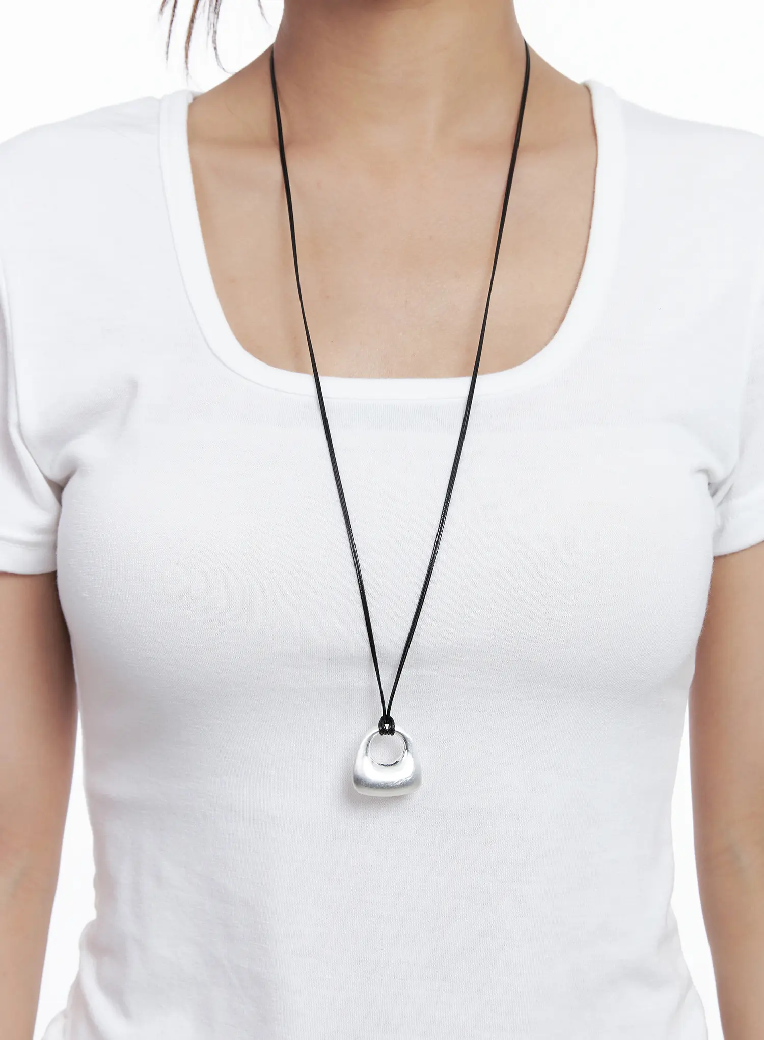 Two-Way Charm Pendant Necklace CL514 - Image 3