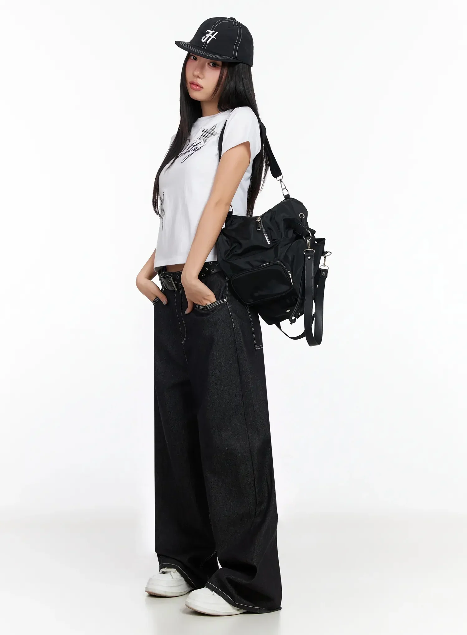Two-Way Crossbody Shoulder Bag CA513 - Image 8