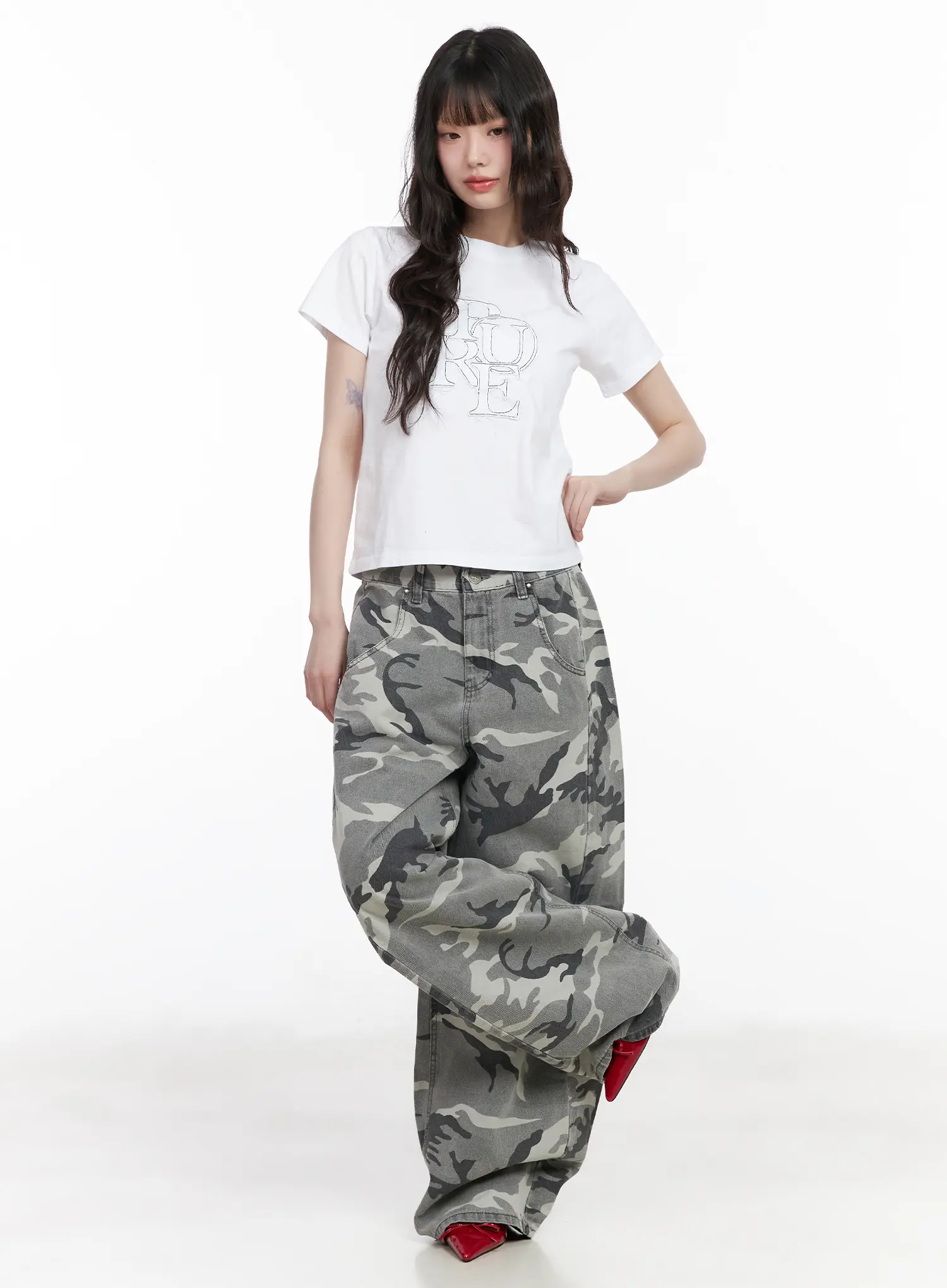 Urban Camo Baggy Pants CM526 - Image 3