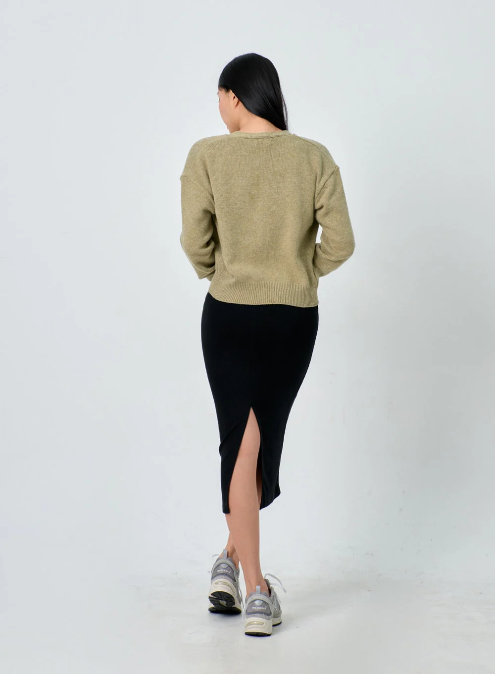 V-Neck Knit Cardigan IJ330 - Image 11