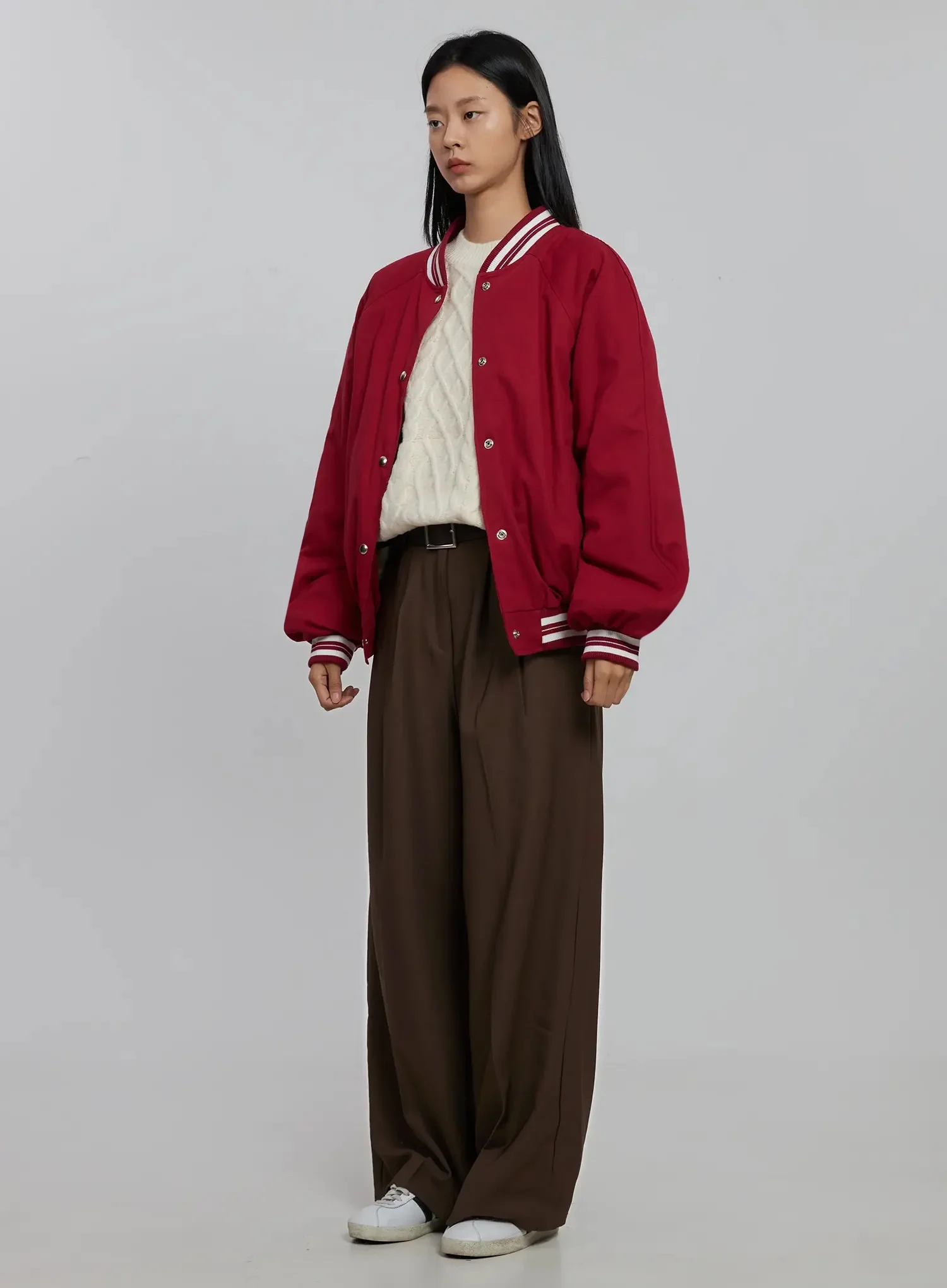 Varsity Bomber Jacket ID516 - Image 9