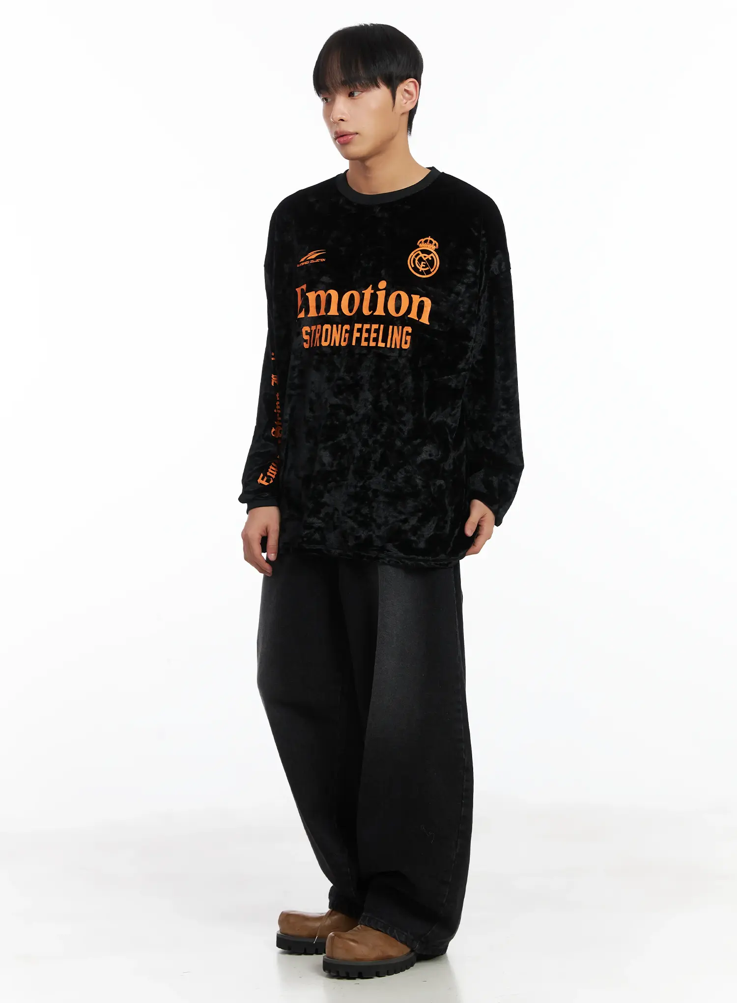 Velvet Graphic Long Sleeve Top ID515 - Image 10