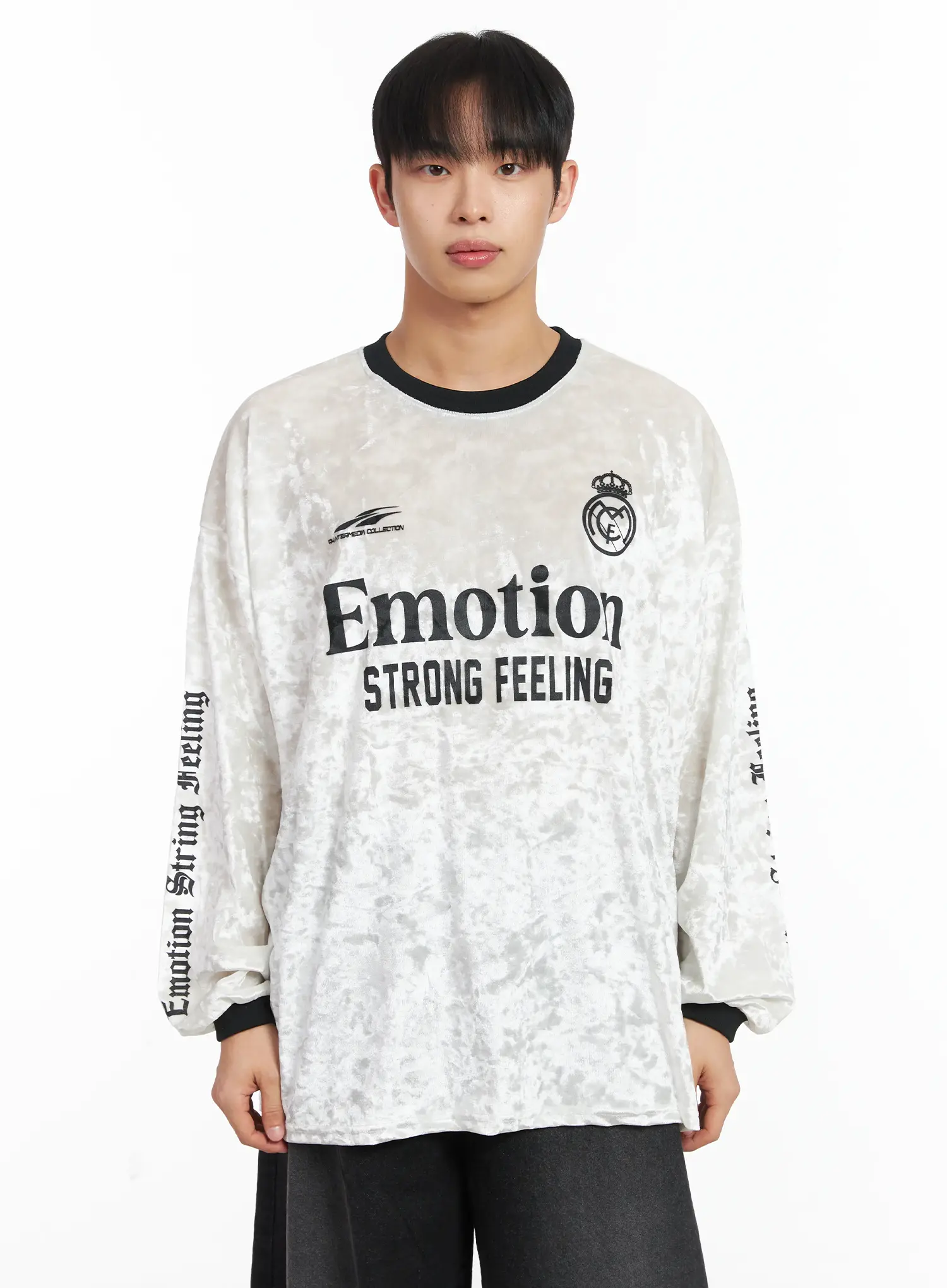 Velvet Graphic Long Sleeve Top ID515 - Image 12