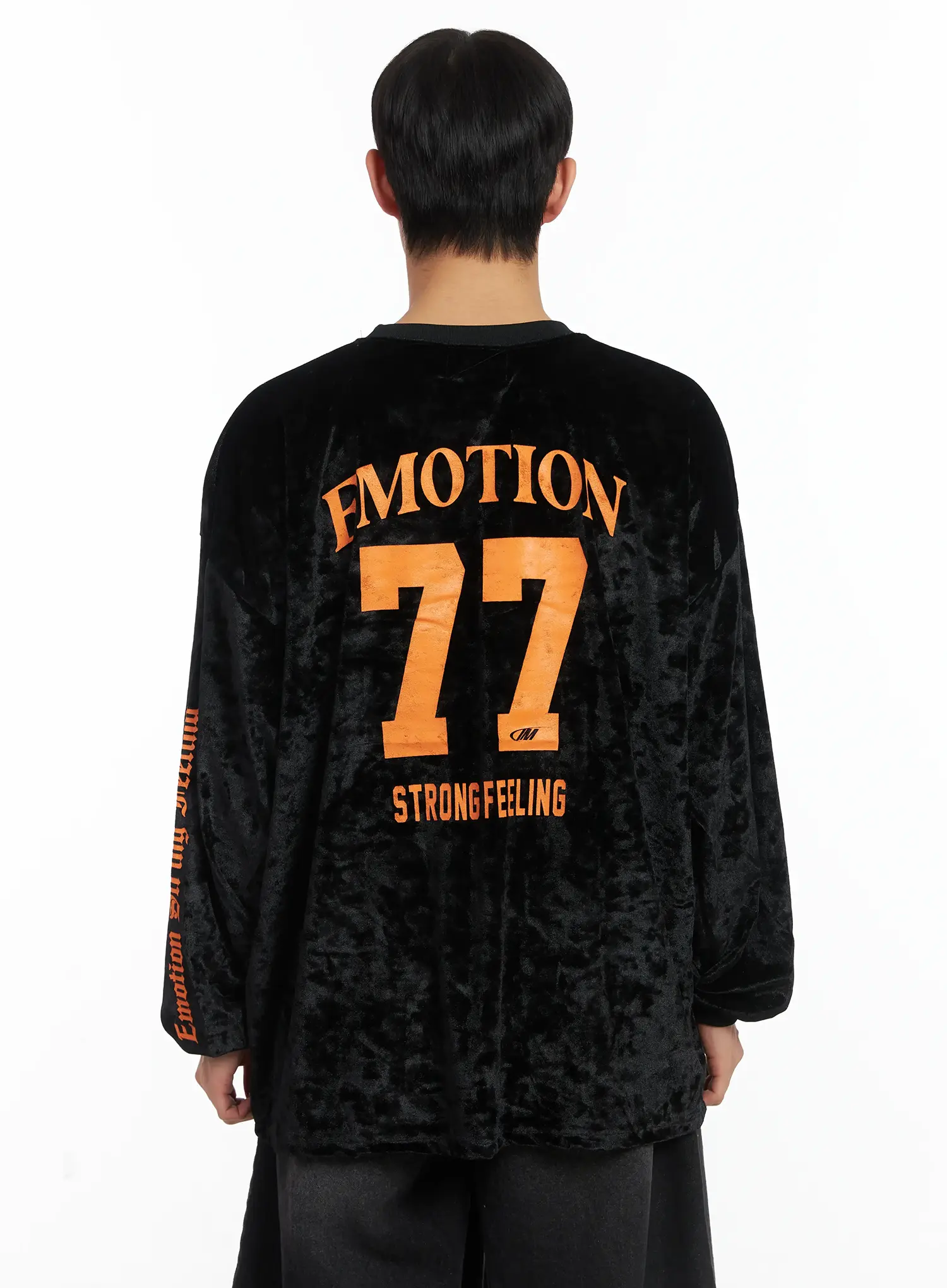 Velvet Graphic Long Sleeve Top ID515 - Image 5