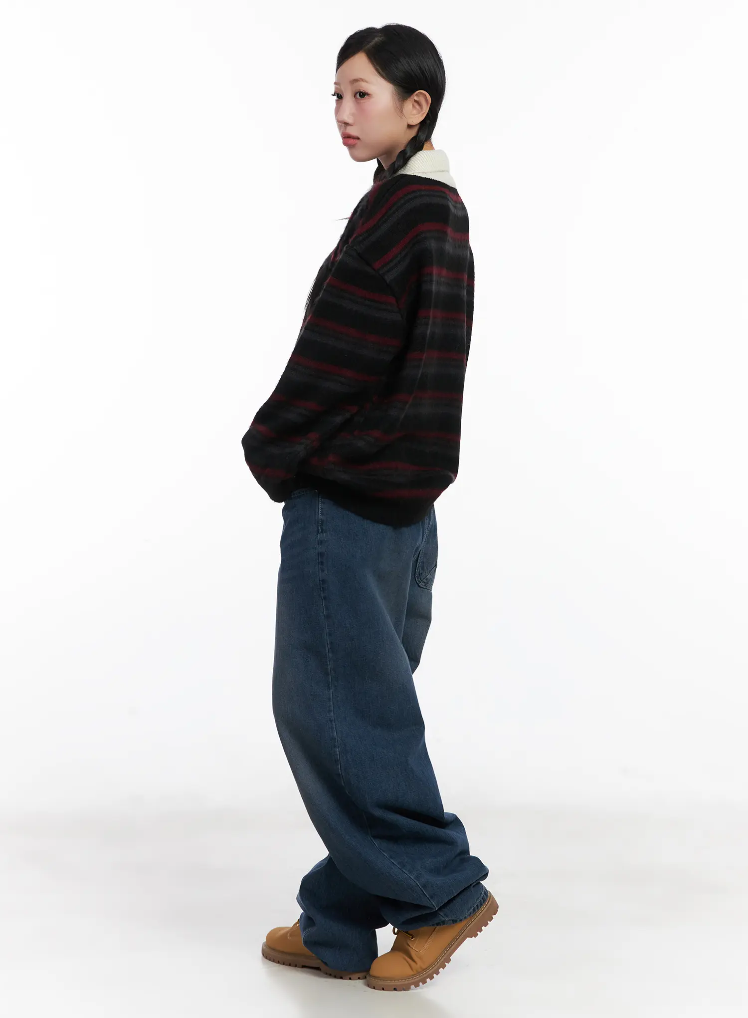 Vernon Wide Leg Jeans CD501 - Image 6