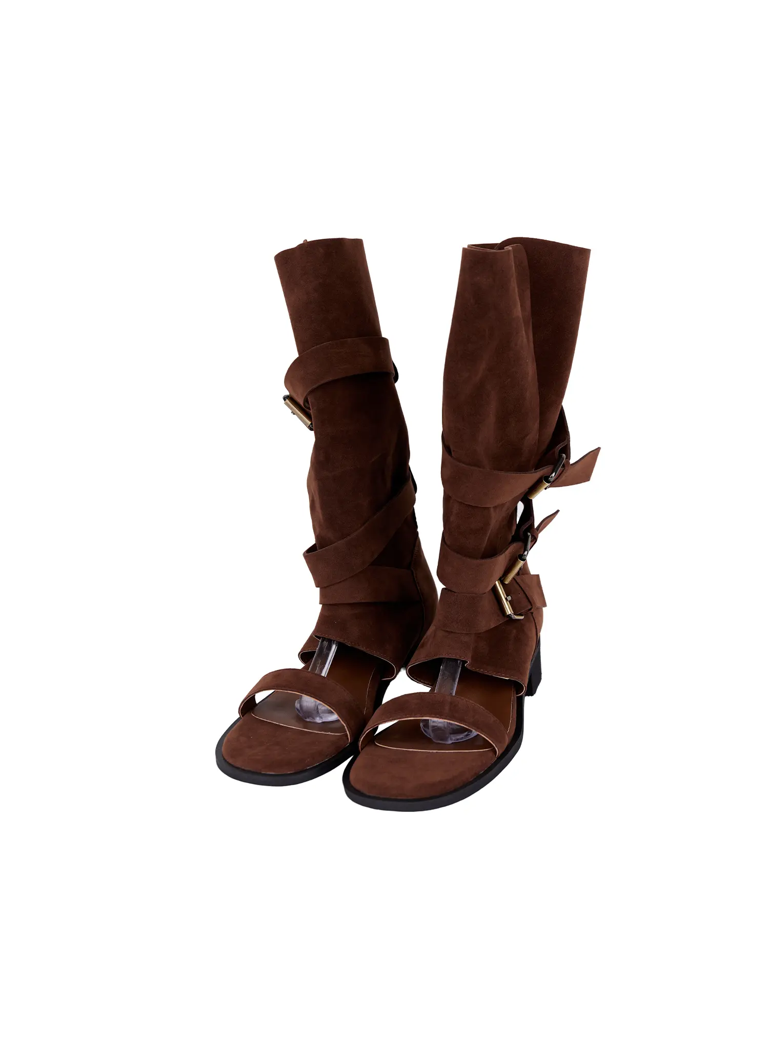 Vintage Buckle Strap Sandals CY508 - Image 11