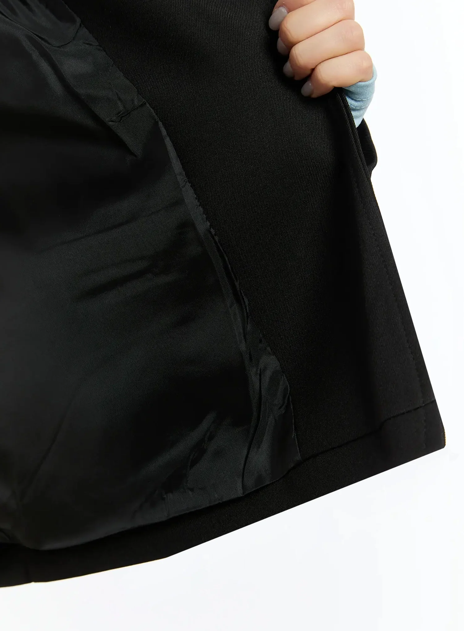 Vintage Laced Cropped Jacket IM509 - Image 9