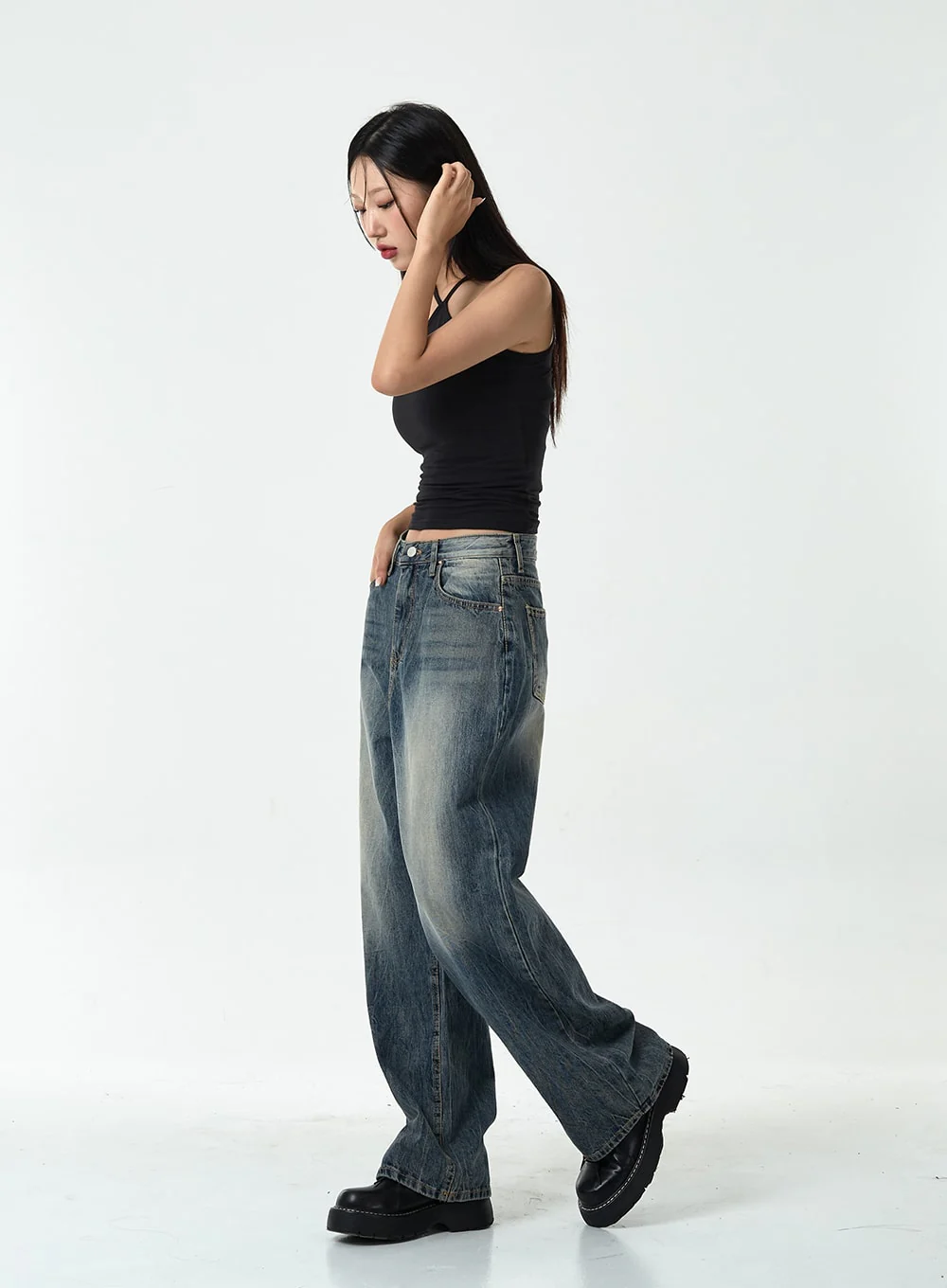 Washed Denim Pants CG10 - Image 10