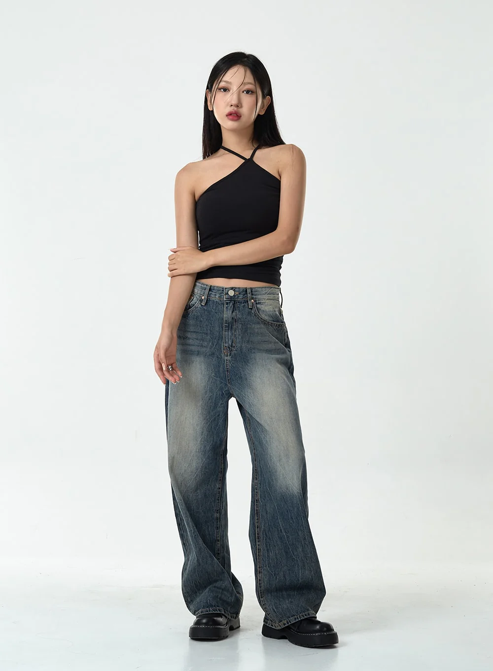 Washed Denim Pants CG10 - Image 4