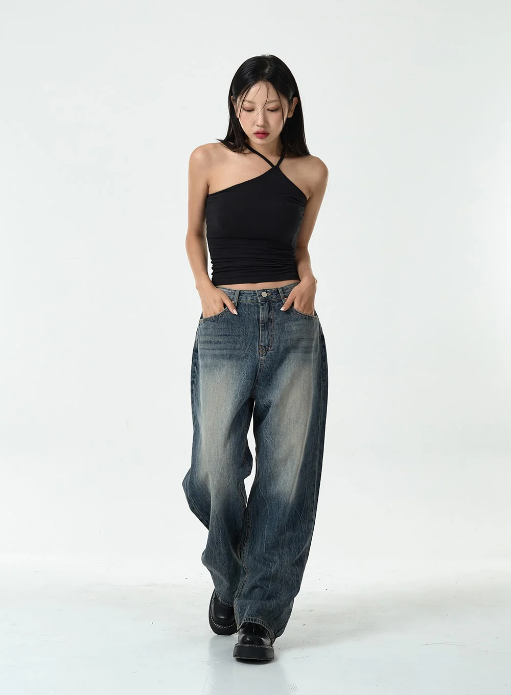 Washed Denim Pants CG10 - Image 8