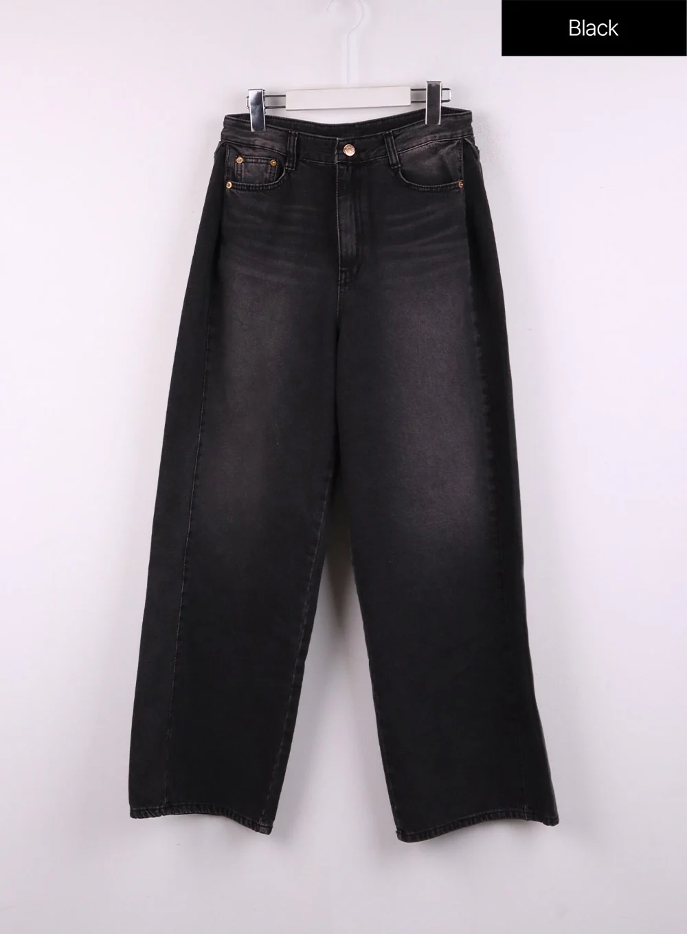Washed Denim Wide-Leg Jeans CJ426 - Image 8