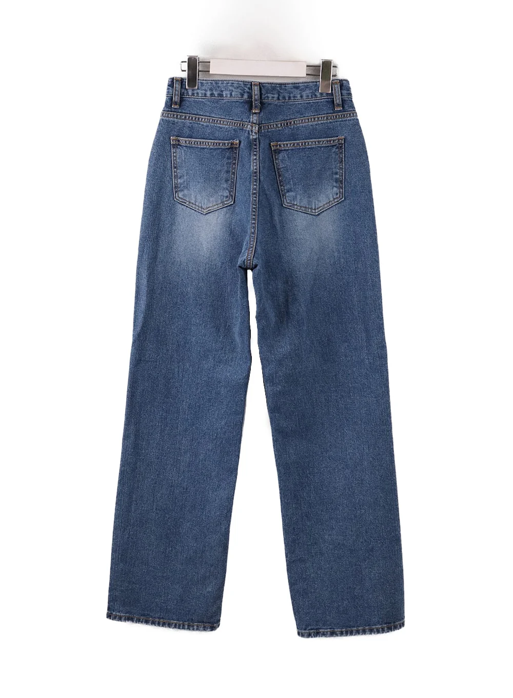 Washed Straight Leg Jeans IF408 - Image 9