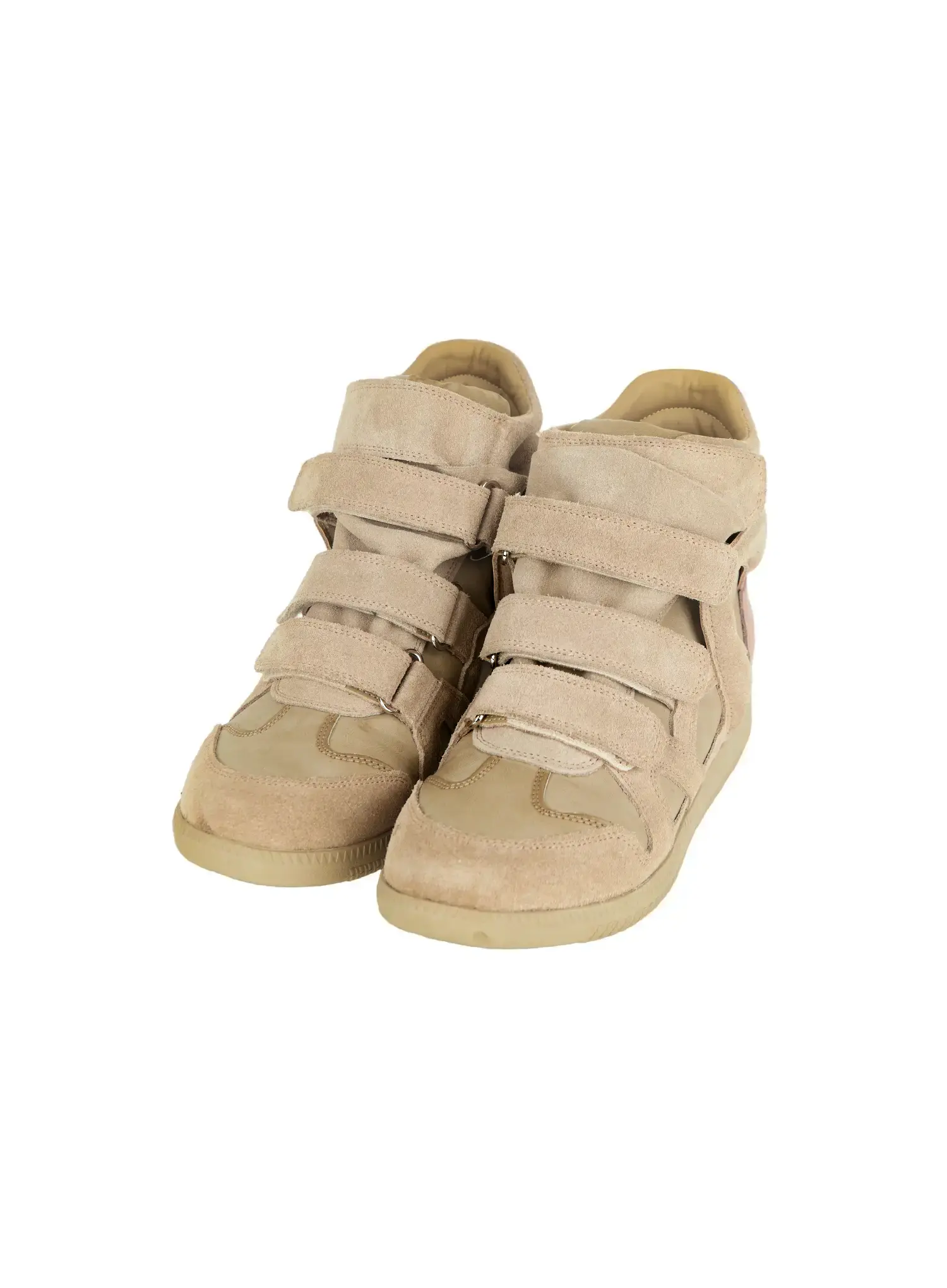 Wedge High-Top Sneakers CY519 - Image 11