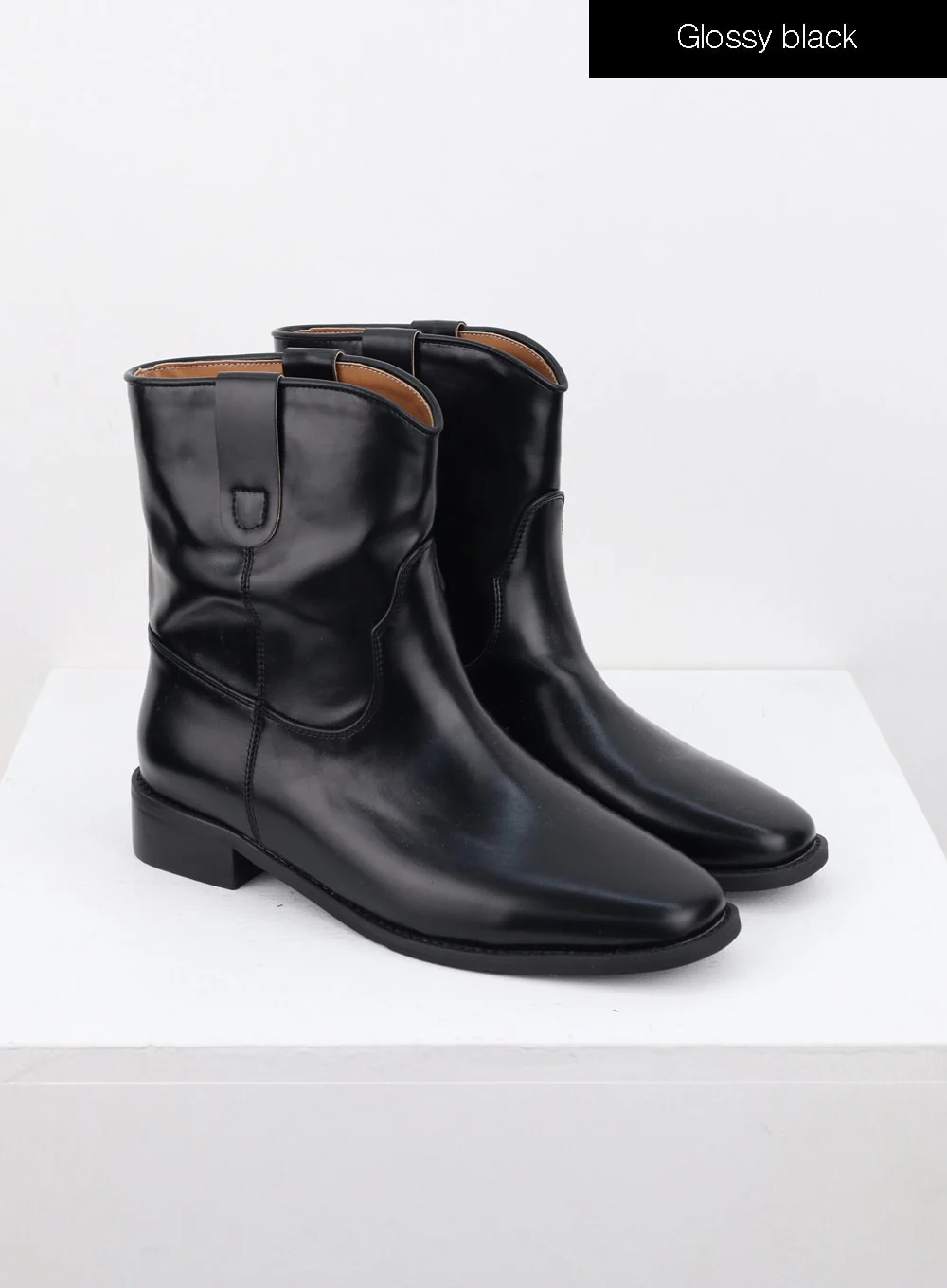 Western Style Ankle Boots IS301 - Image 8