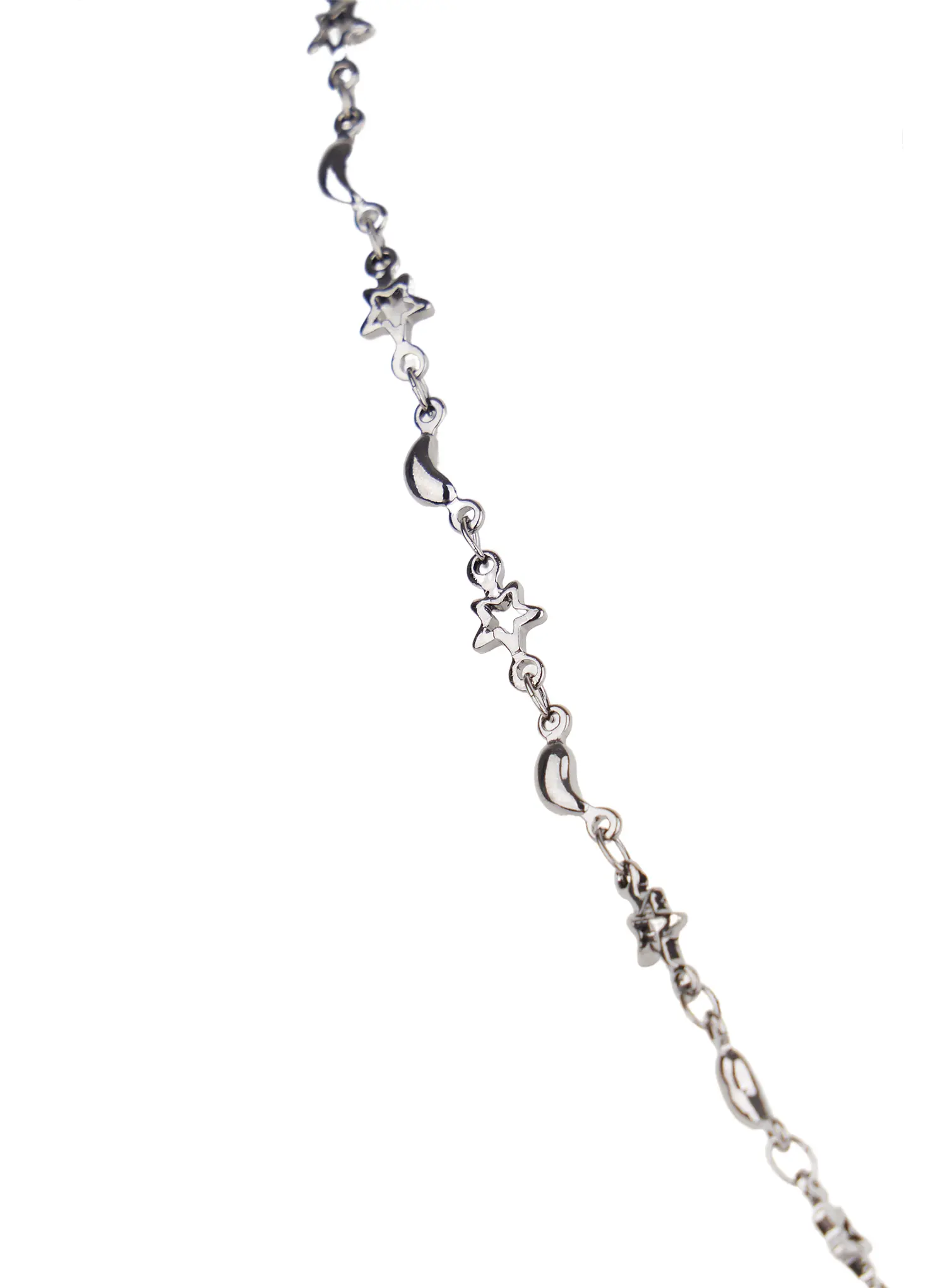 White Heart Necklace CJ523 - Image 6