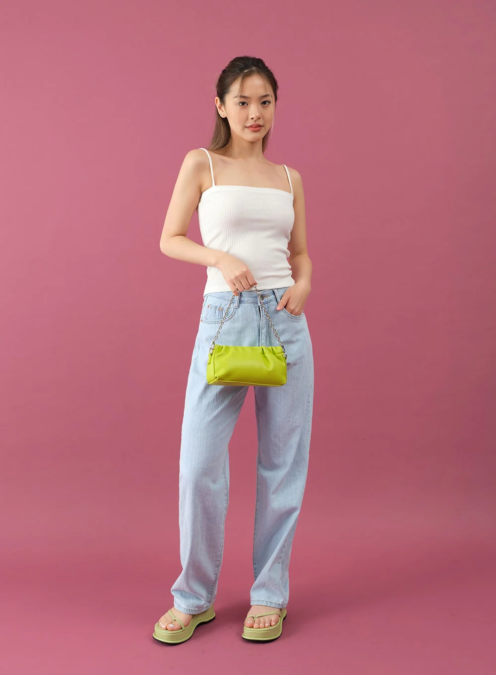 Wide Denim Pants for Summer CM12 - Image 10