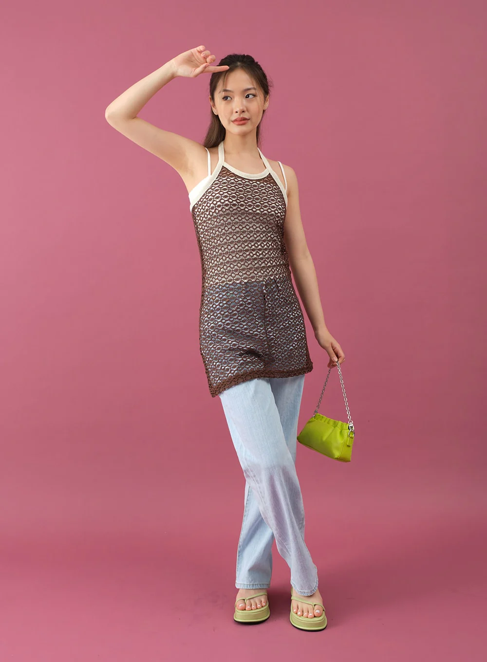 Wide Denim Pants for Summer CM12 - Image 14