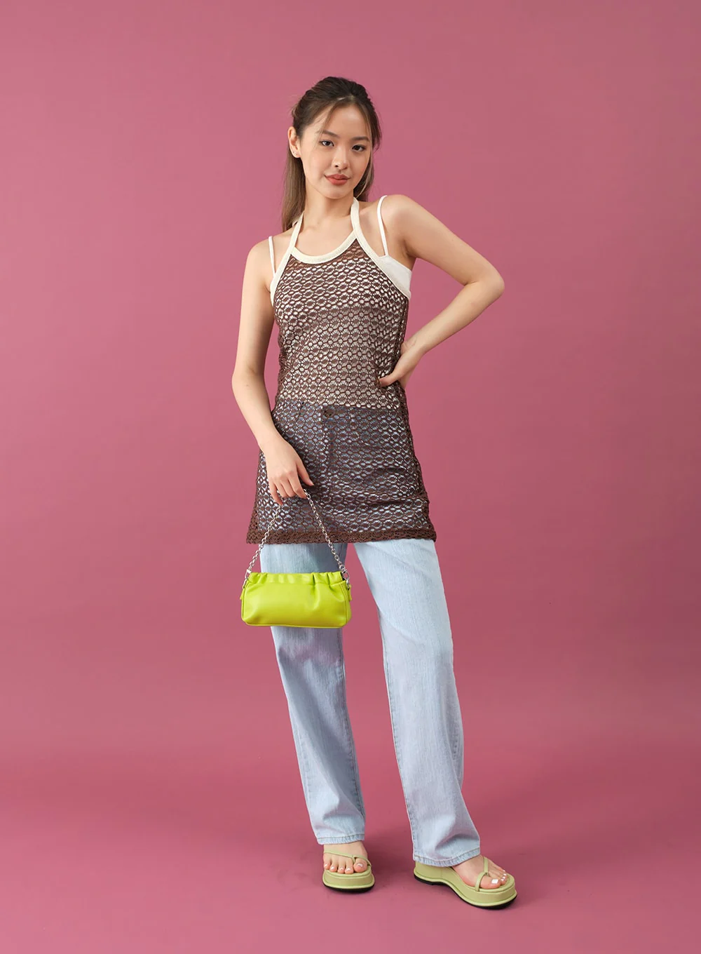 Wide Denim Pants for Summer CM12 - Image 3