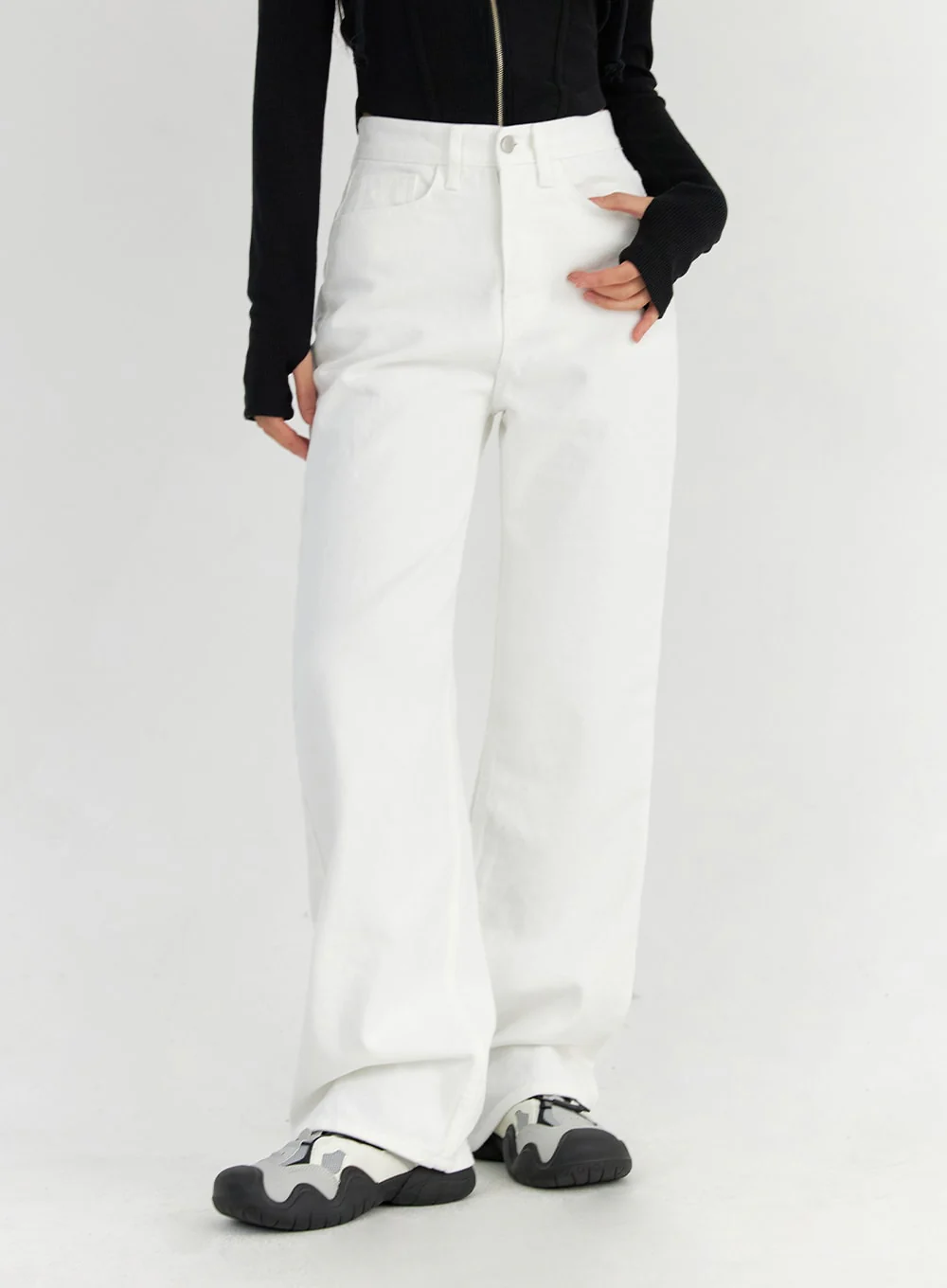 Wide Fit Cotton Pants CO327 - Image 9