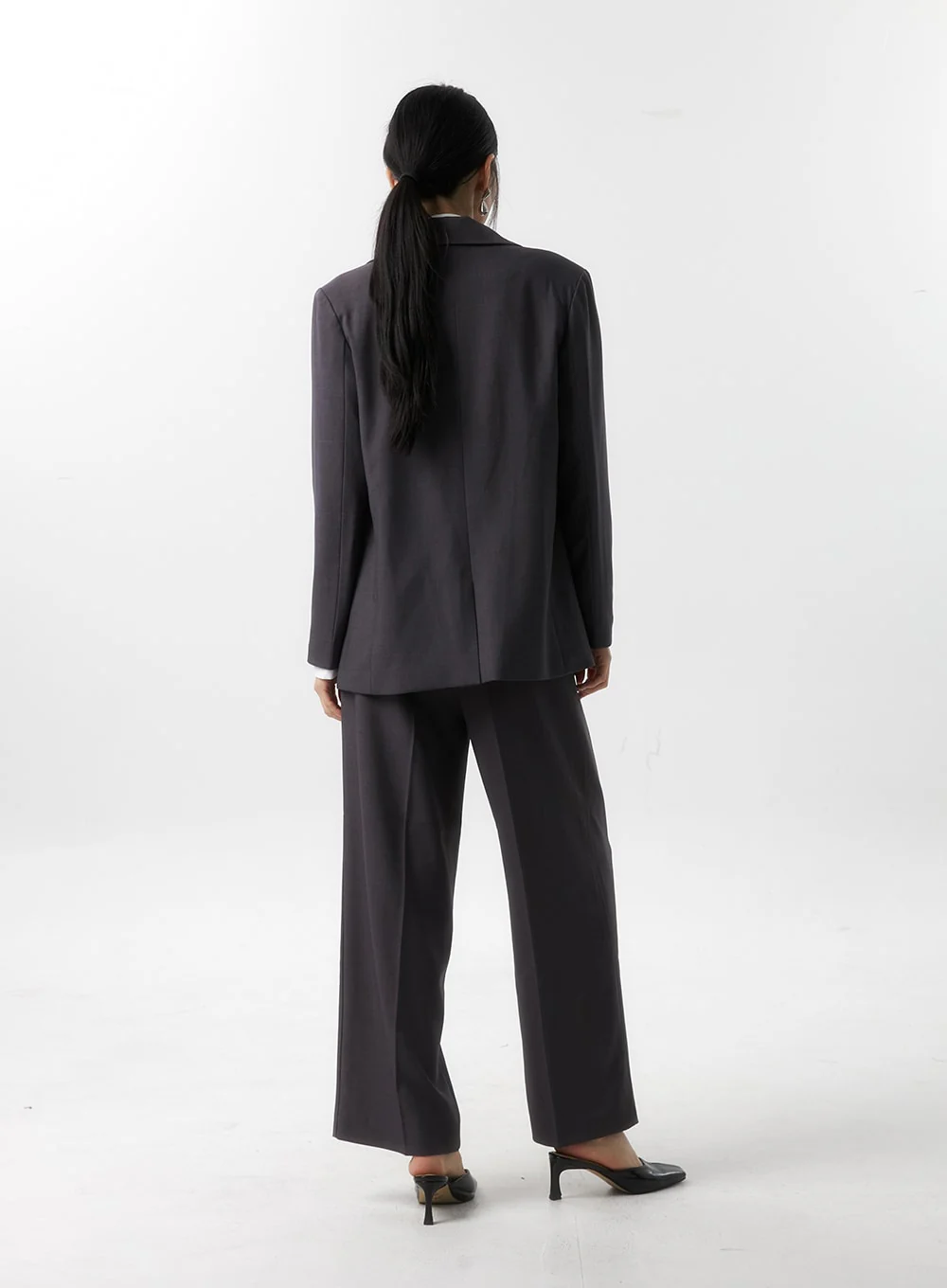 Wide Fit Tailored Pants IS315 - Image 13