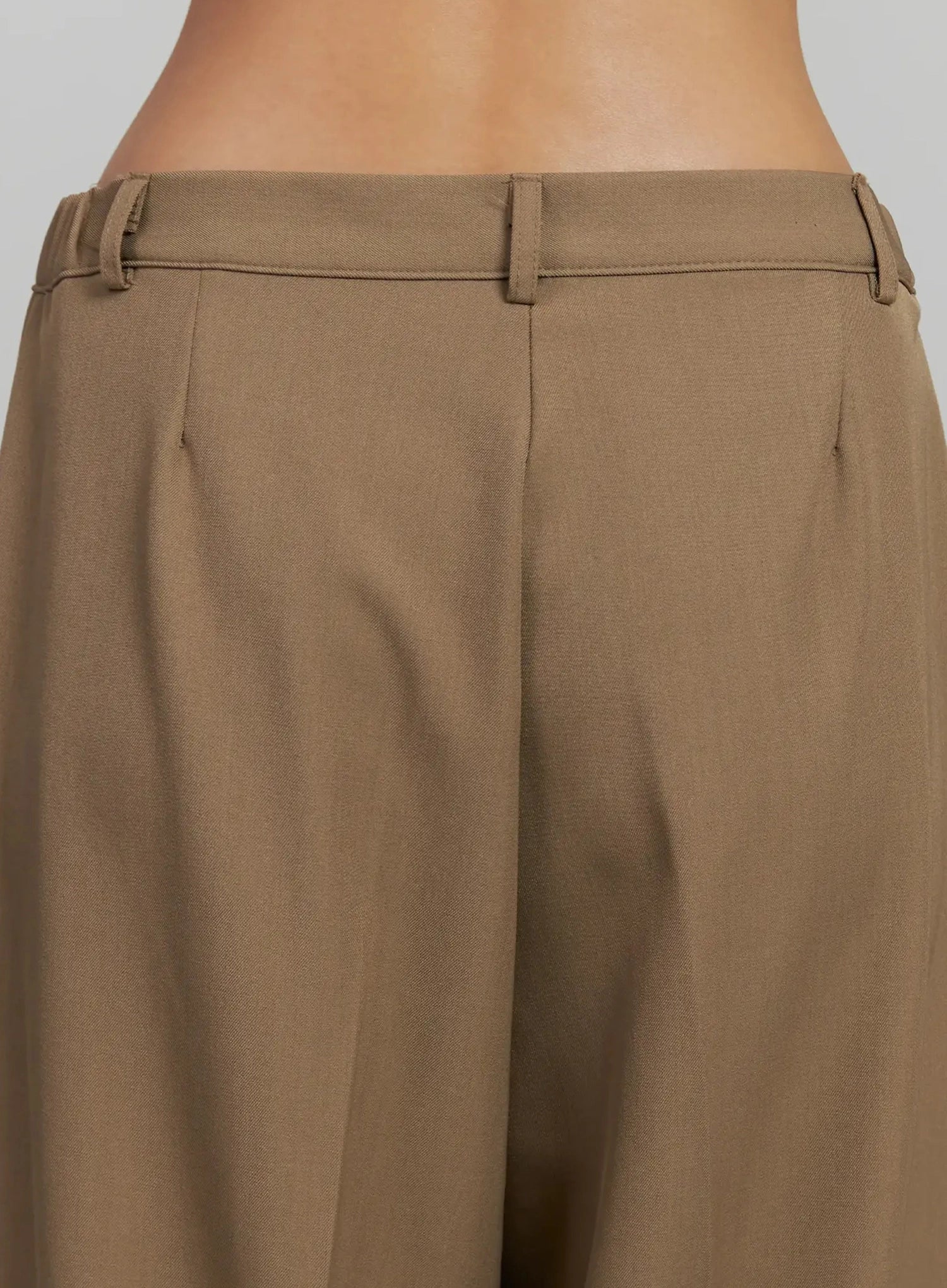 Wide Leg Band Slacks IJ505 - Image 13