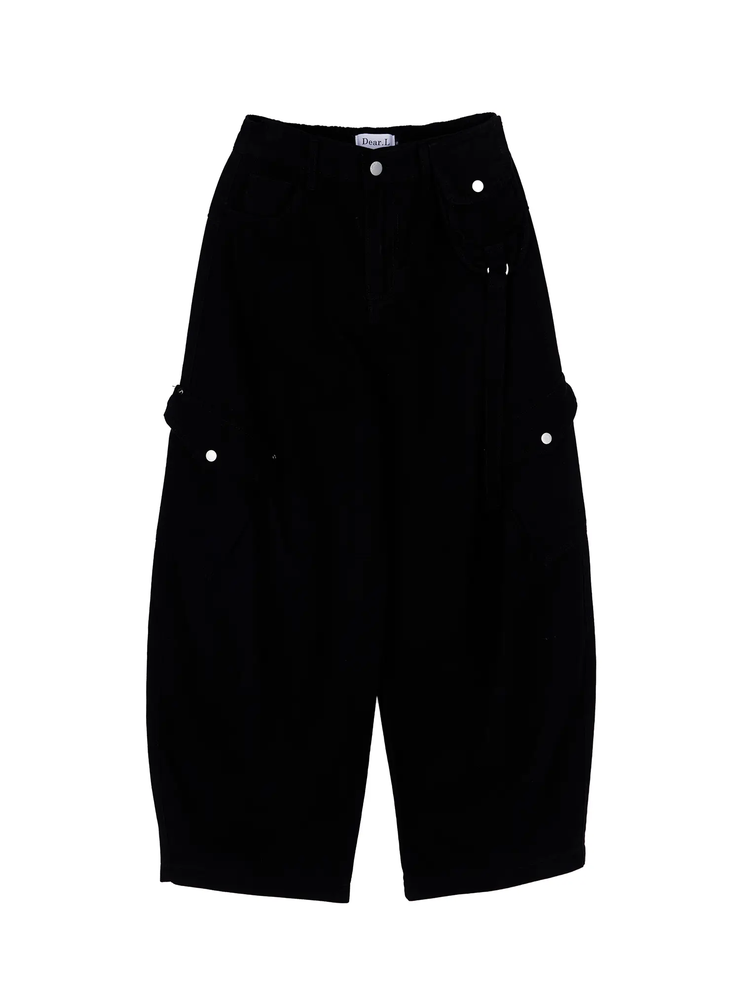 Wide Leg Cargo Cotton Pants CY518 - Image 13