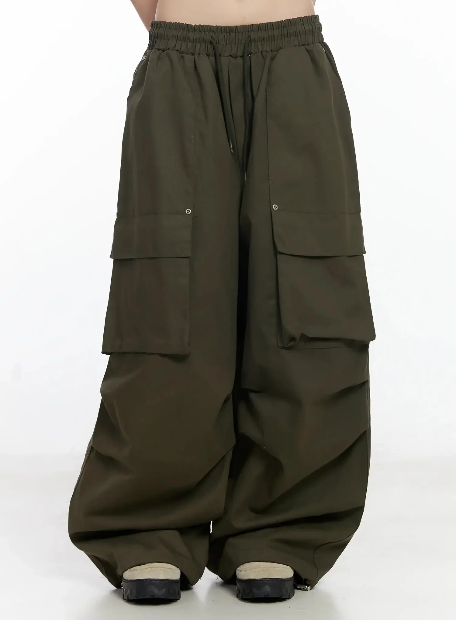 Wide Leg Cargo Pants F516 - Image 9
