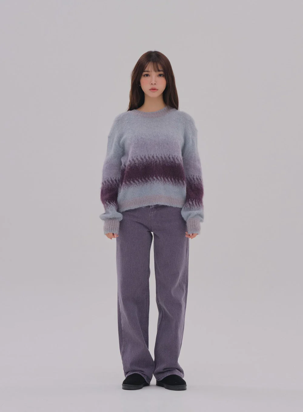 Wide Leg Color Jeans BS-A0812026 - Image 7