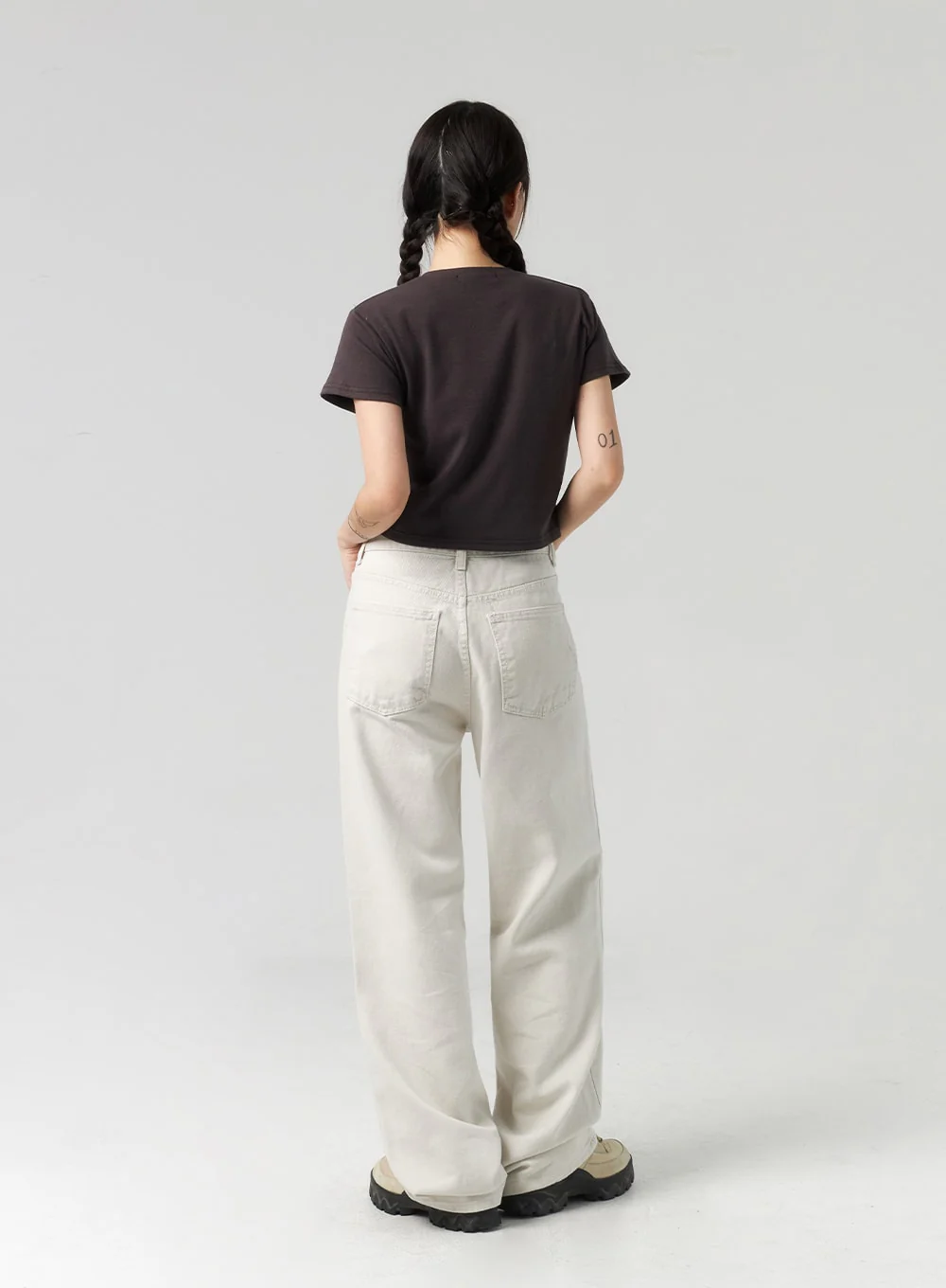 Wide Leg Color Pants CL317 - Image 12