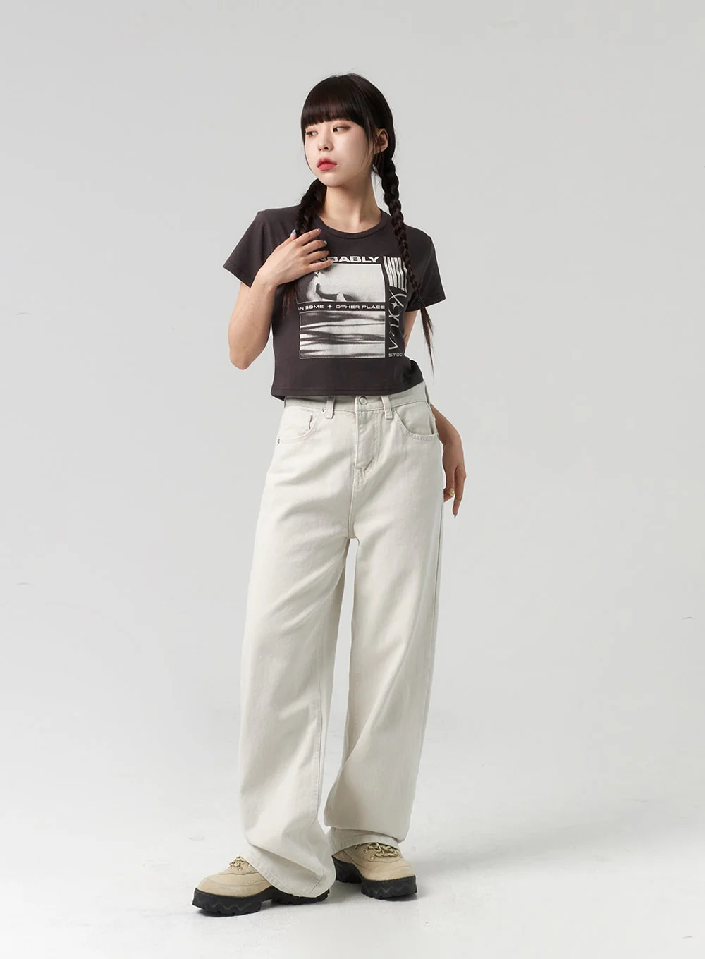 Wide Leg Color Pants CL317 - Image 13