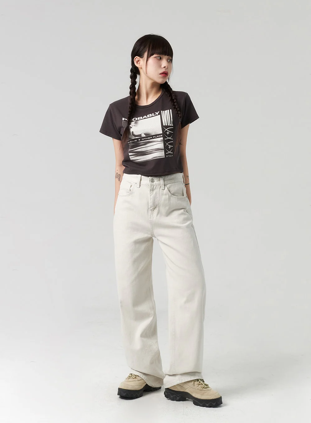 Wide Leg Color Pants CL317 - Image 8