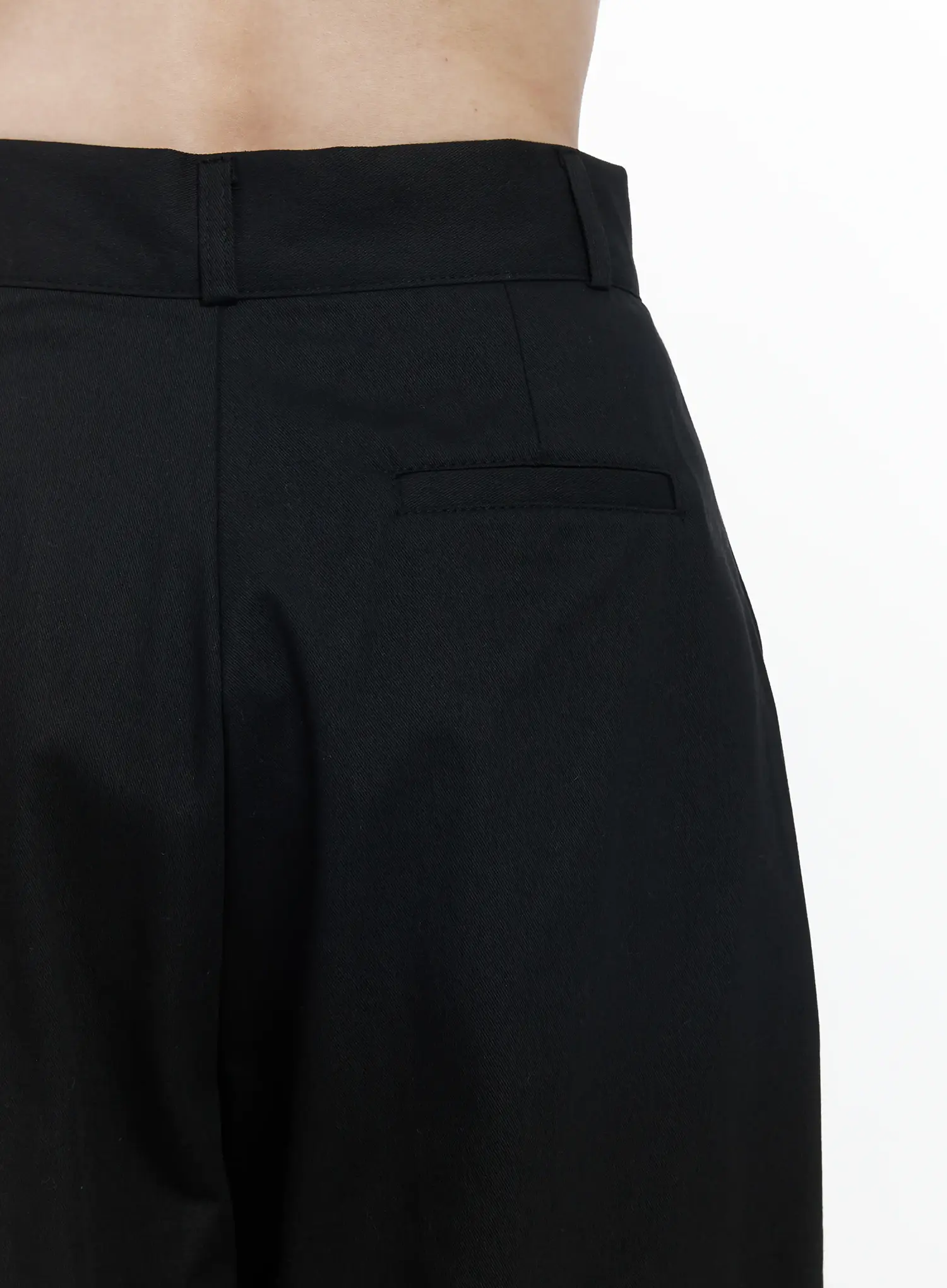 Wide-Leg Cotton Trousers IF520 - Image 10