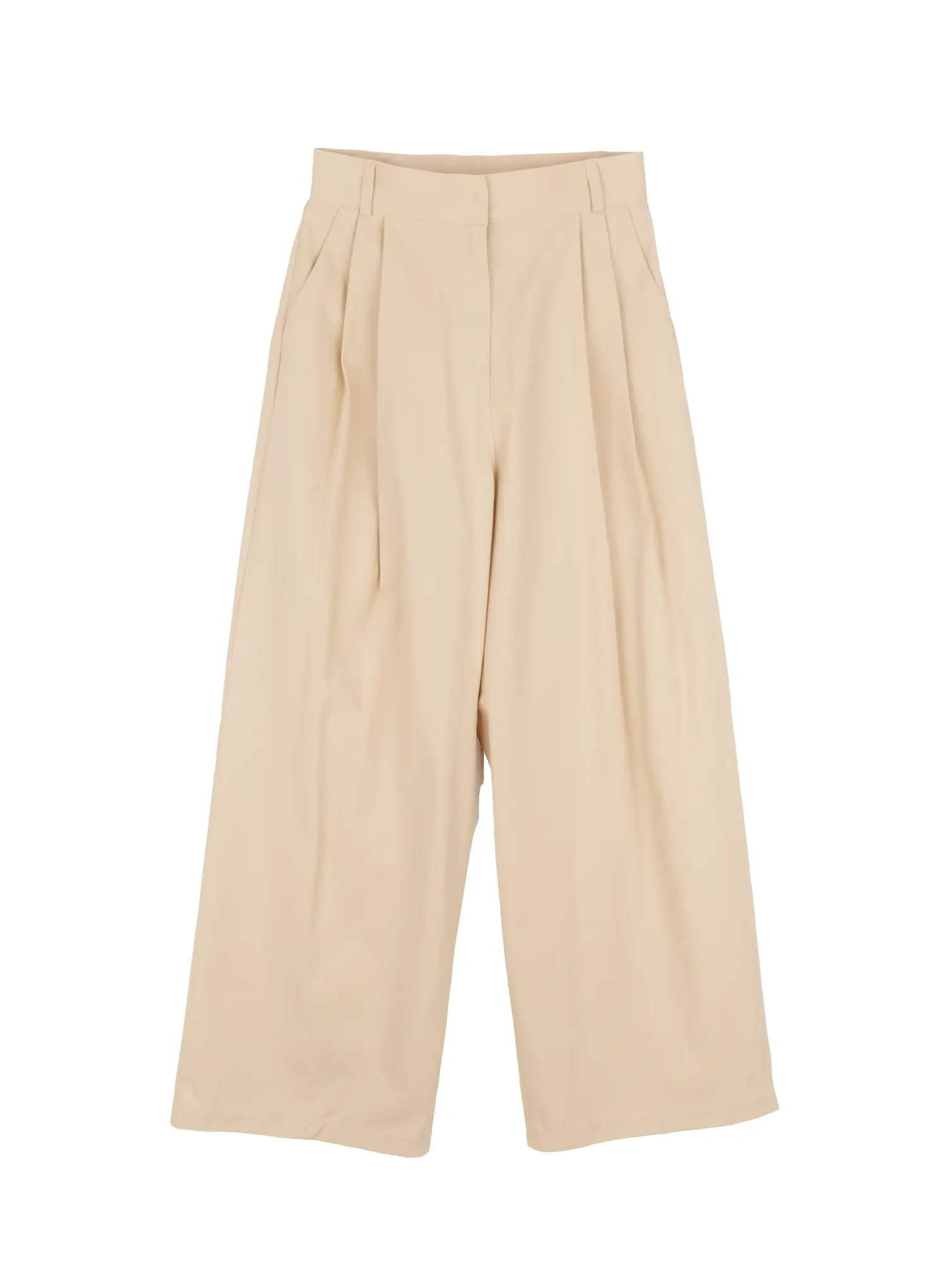 Wide-Leg Cotton Trousers IF520 - Image 13