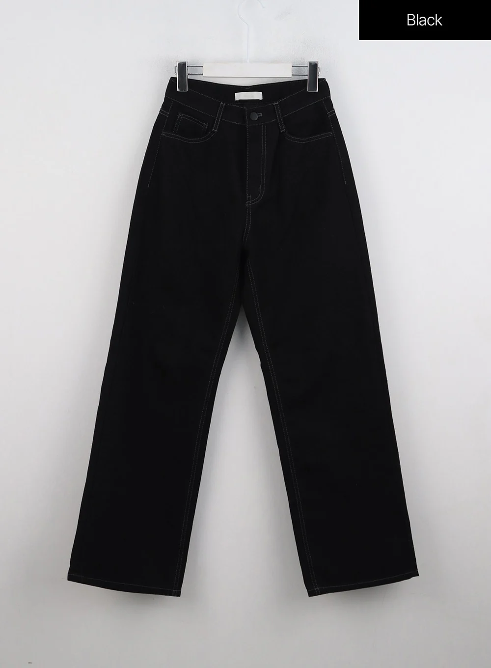 Wide Leg Dark Washed Jeans OD307 - Image 7