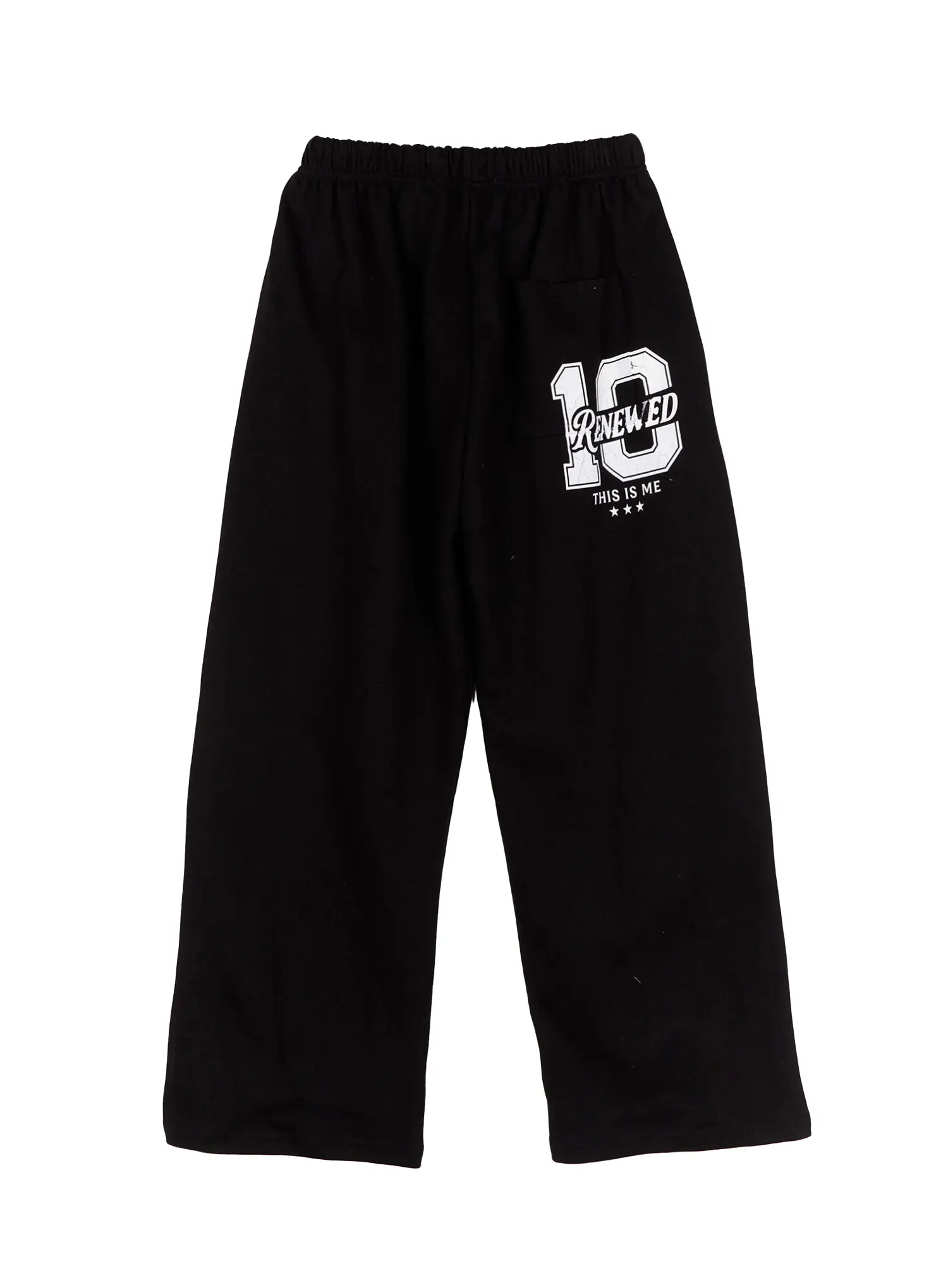 Wide Leg Graphic Sweatpants CD529 - Image 11