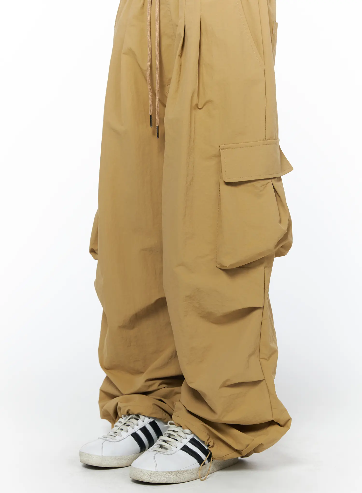Wide Leg Parachute Style Pants CA517 - Image 9