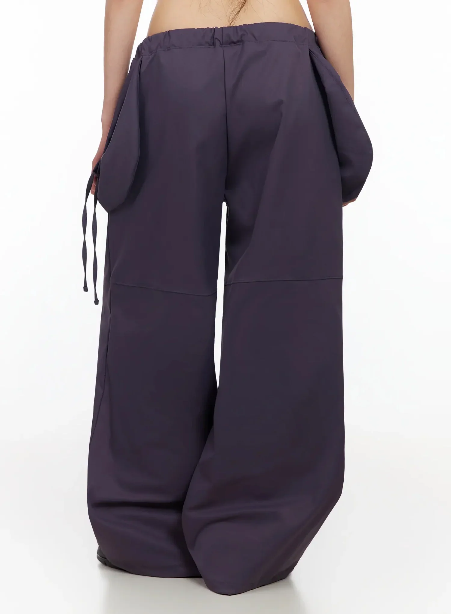 Wide Leg Pocket String Pants IA523 - Image 12