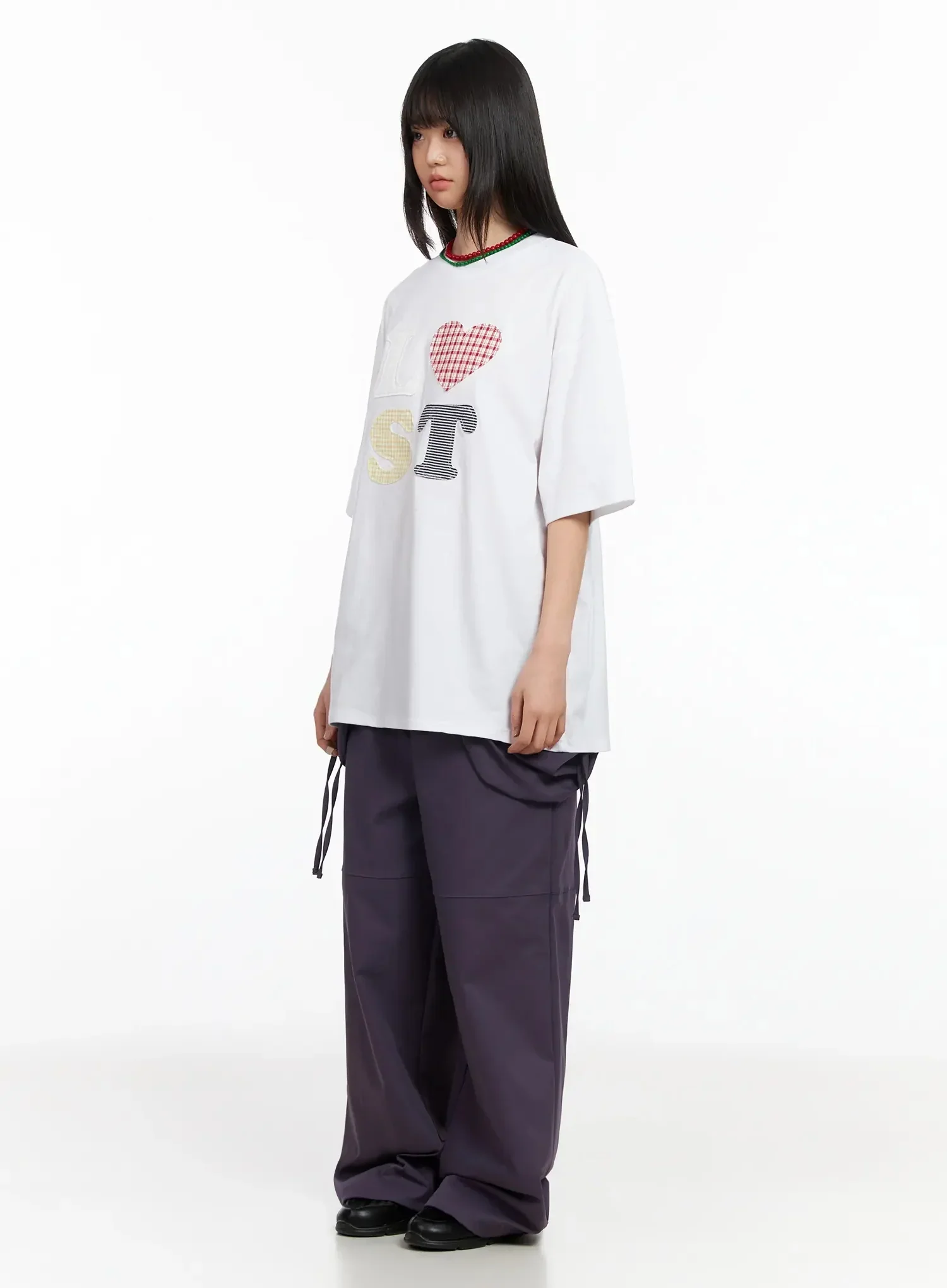 Wide Leg Pocket String Pants IA523 - Image 7