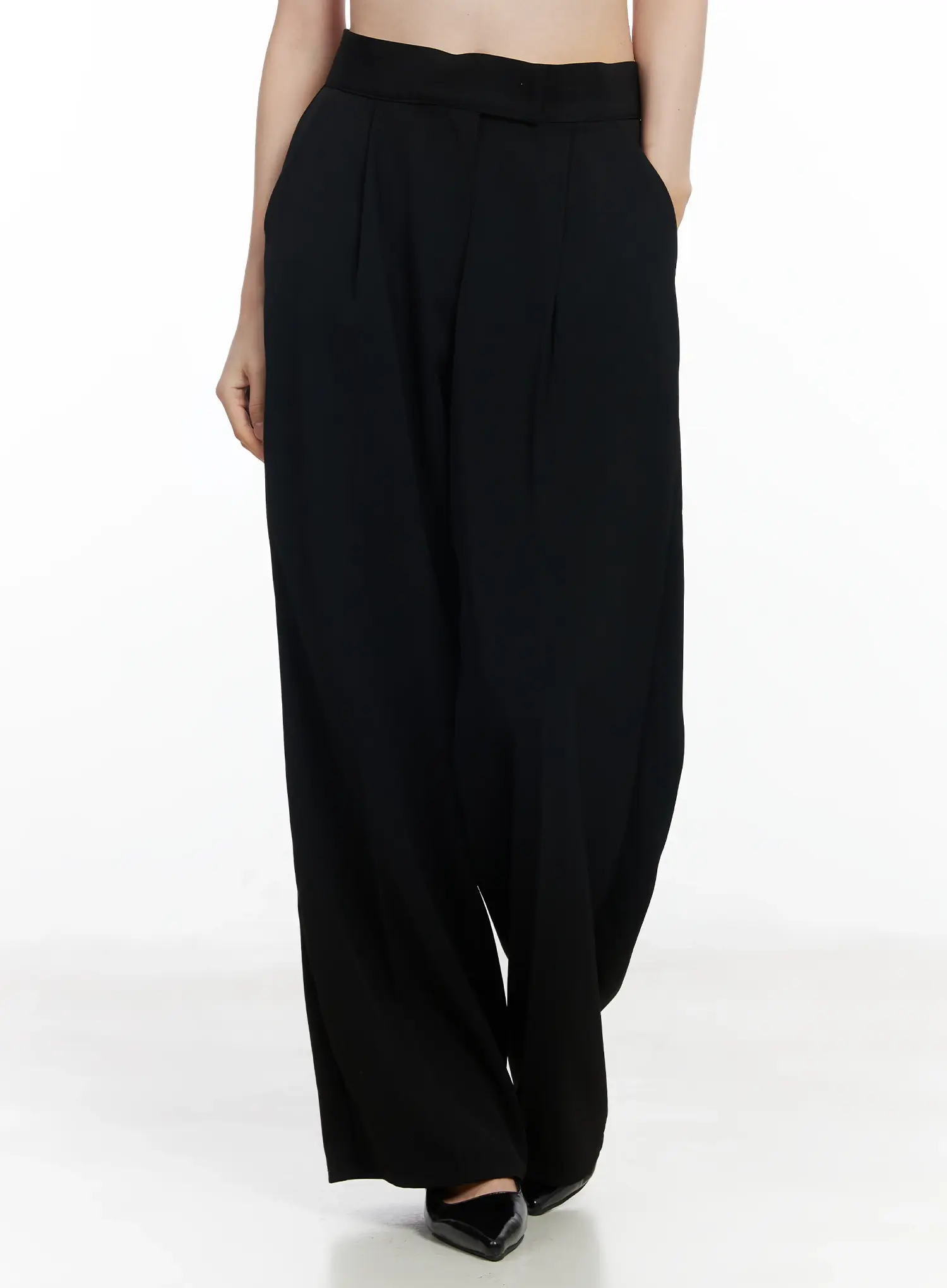 Wide-Leg Tailored Pants IF520 - Image 2