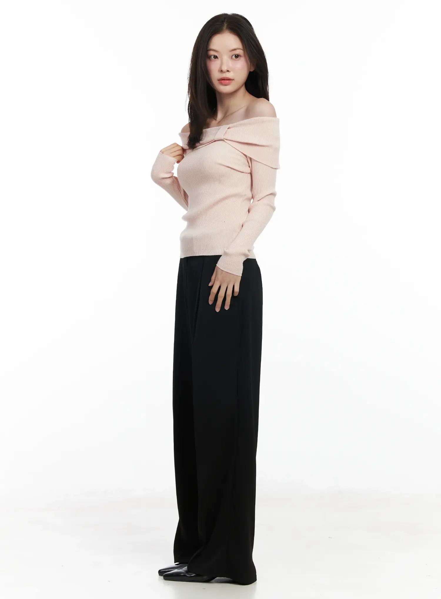 Wide-Leg Tailored Pants IF520 - Image 6