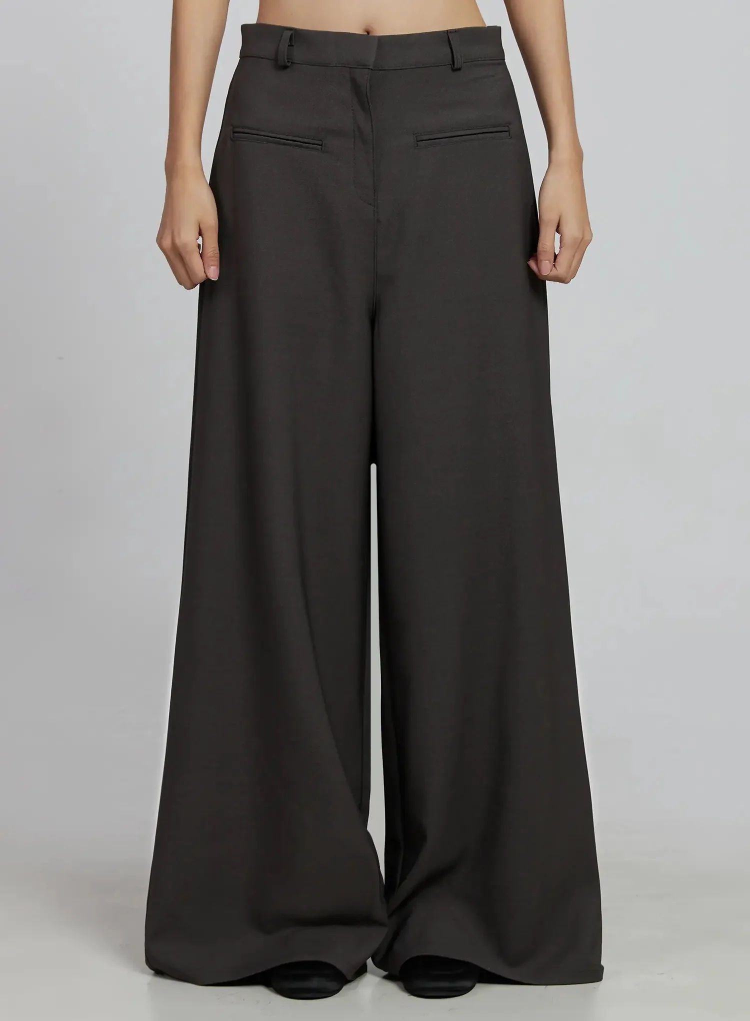 Wide Leg Tailored Trousers IM520